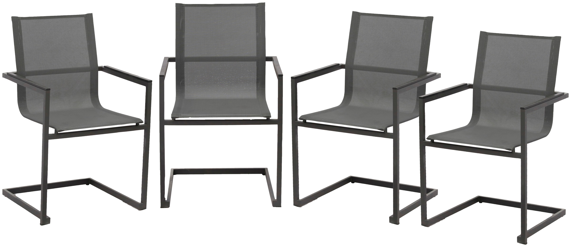 Garden Pleasure Freischwinger »SOPHIA« (Set) 4 Stk. maximale Belastbarkeit günstig online kaufen