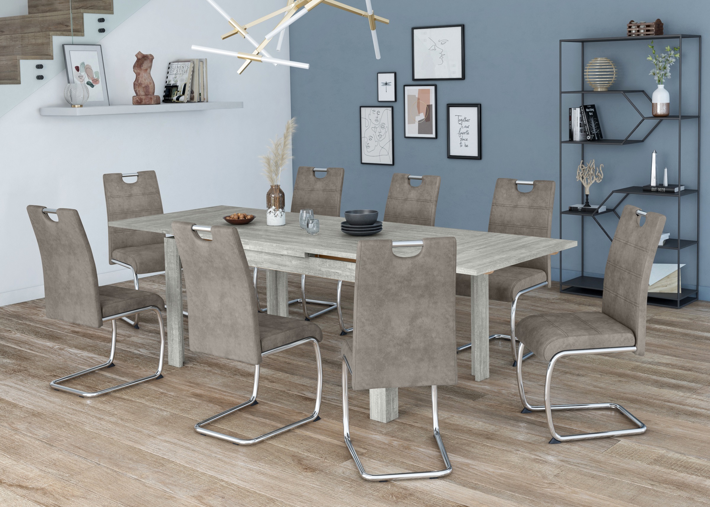 Mäusbacher Esstisch »Monti«, BESTSELLER!, Tisch, Küchentisch, Auszugstisch ausziehbar auf 280 cm