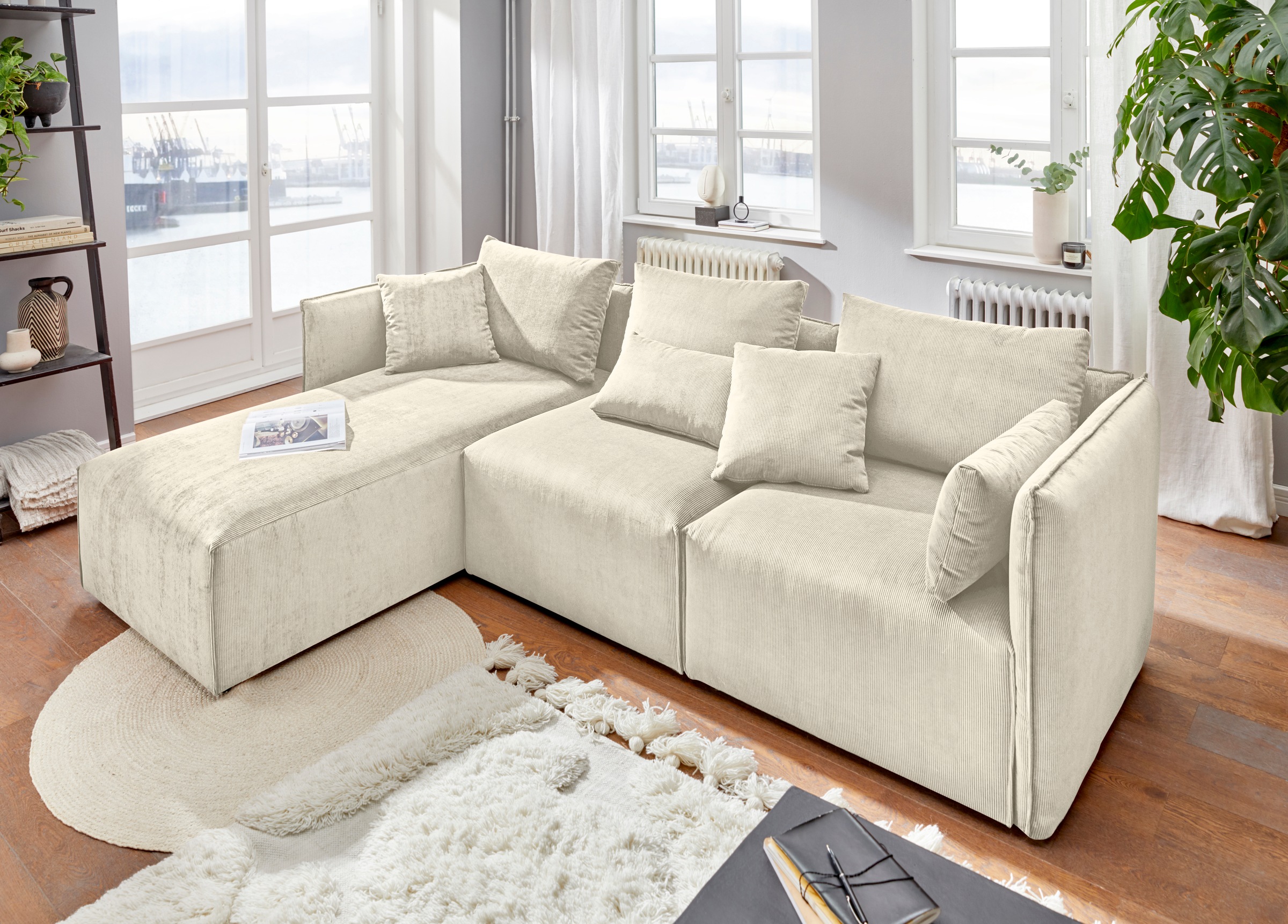 andas Ecksofa "Nöre L-Form" 3 Teile, in vielen Bezugsqualitäten und Farben. günstig online kaufen
