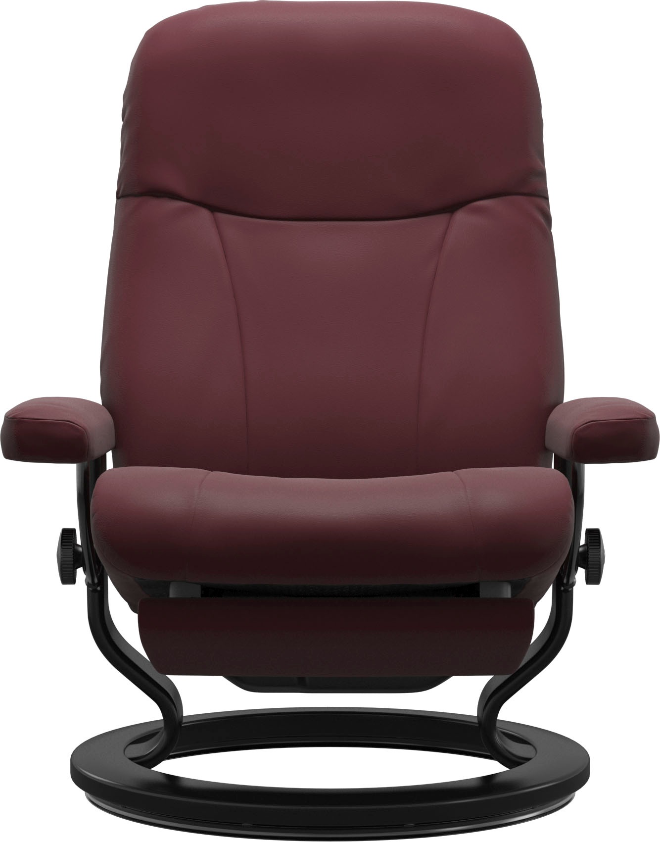 Stressless® Relaxsessel »Garda«, verstellbar, optional 2-motorisch, Größe M & L, Gestell Schwarz