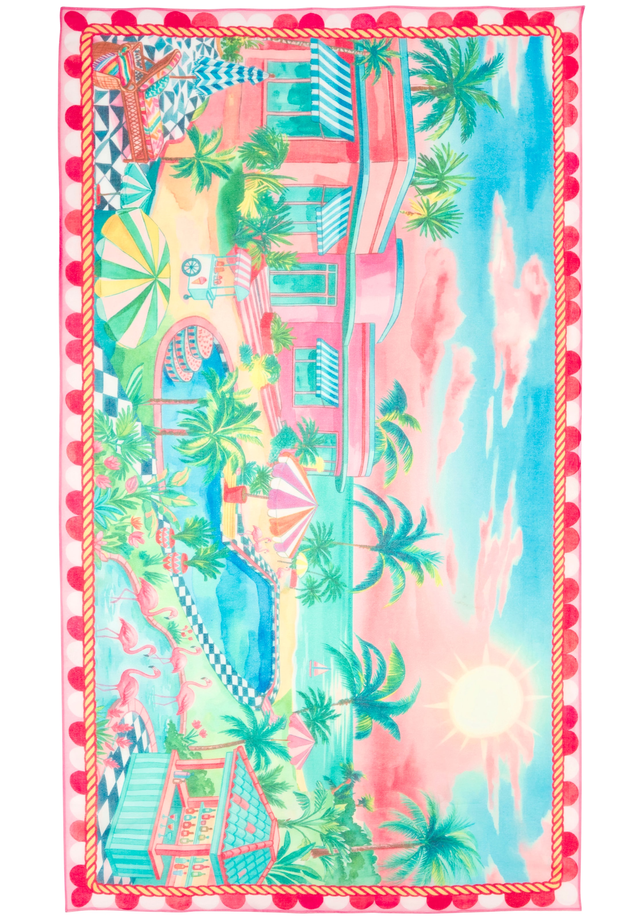Beachtime by Lascana Pareo mit platziertem, sommerlichen Design