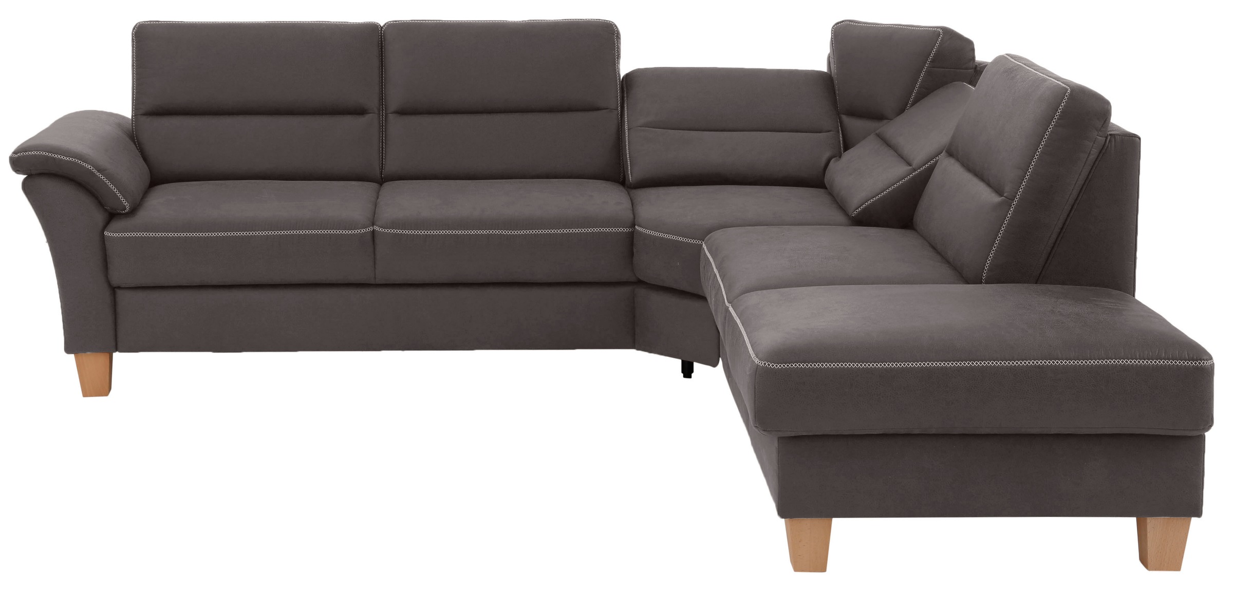 Home affaire Ecksofa »Soleo L-Form«, komfortabel durch Trapezecke mit Relaxfunktion, auch mit Bettfunktion