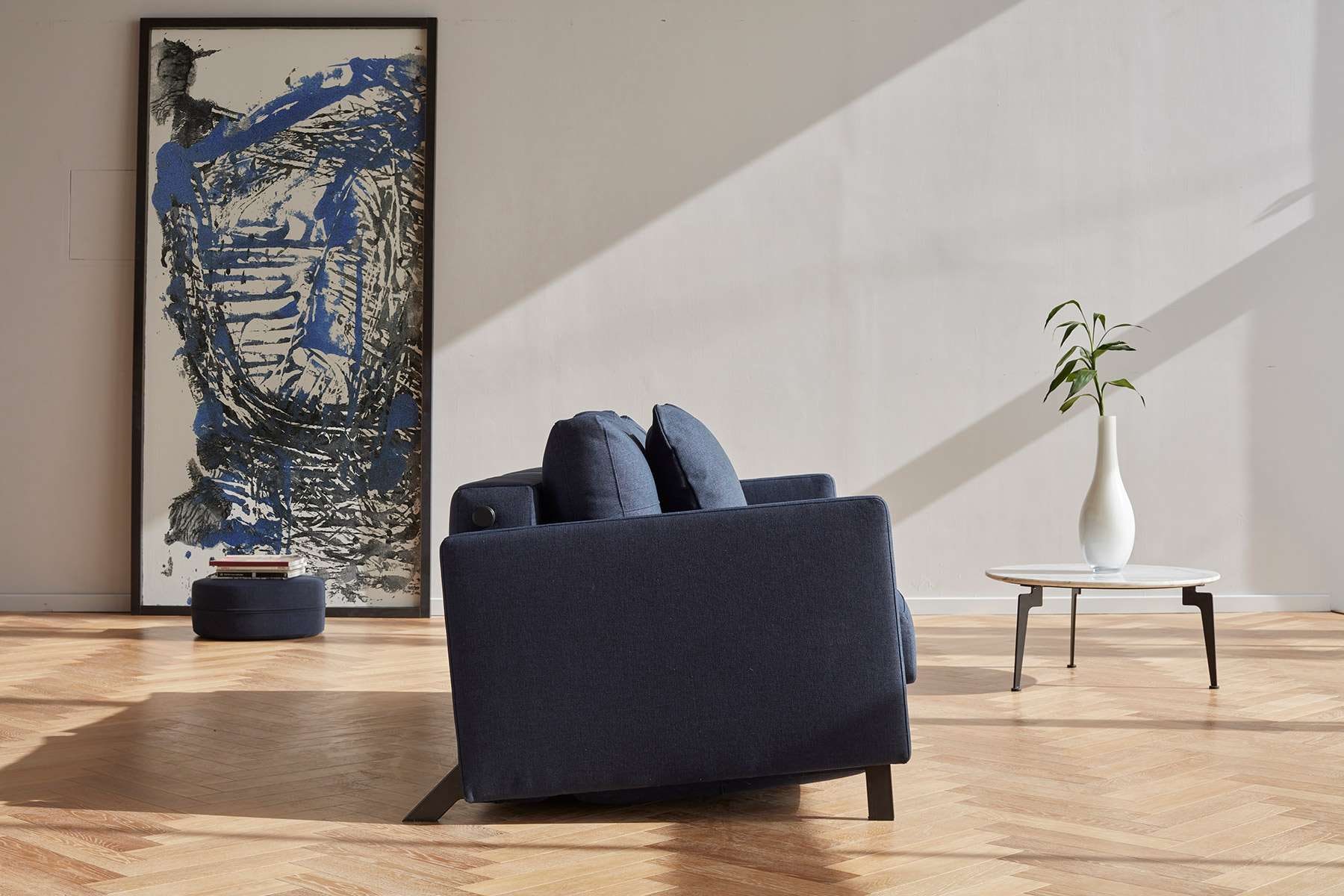 INNOVATION LIVING ™ Schlafsofa »Cubed Klappsofa, hochwertige Schlaffunktion, Design und extra Komfort«, Frontauszug, sehr platzsparend, abgewinkelt Sitzen, waagerecht liegen