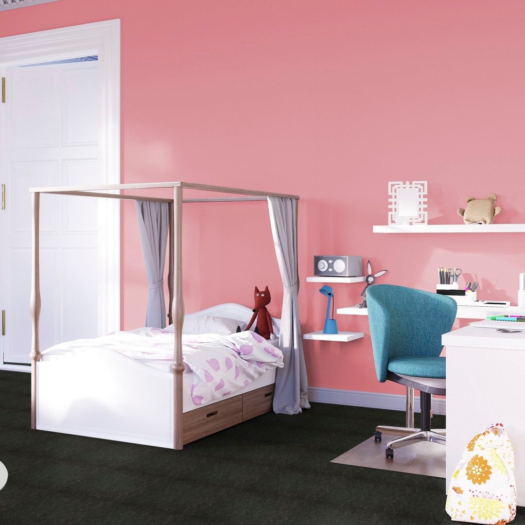 Bodenmeister Teppichboden »Jupiter, Velours - meliert, Made in Belgium«, rechteckig, 7,5 mm Höhe, Wohnzimmer, Schlafzimmer, Kinderzimmer, Breite 400/500 cm