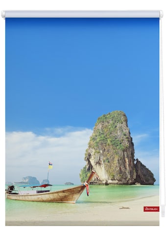 LICHTBLICK ORIGINAL Seitenzugrollo »Rollo Klemmfix, ohne Bohren, blickdicht, Thailand... kaufen
