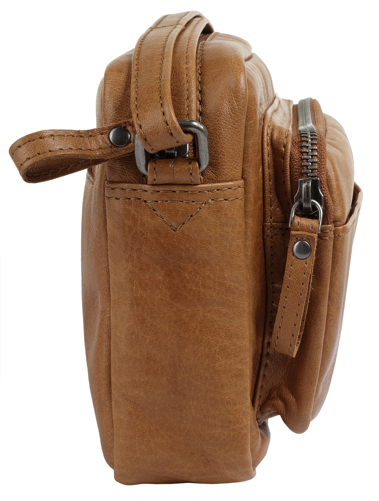 BODENSCHATZ Umhängetasche echt Leder