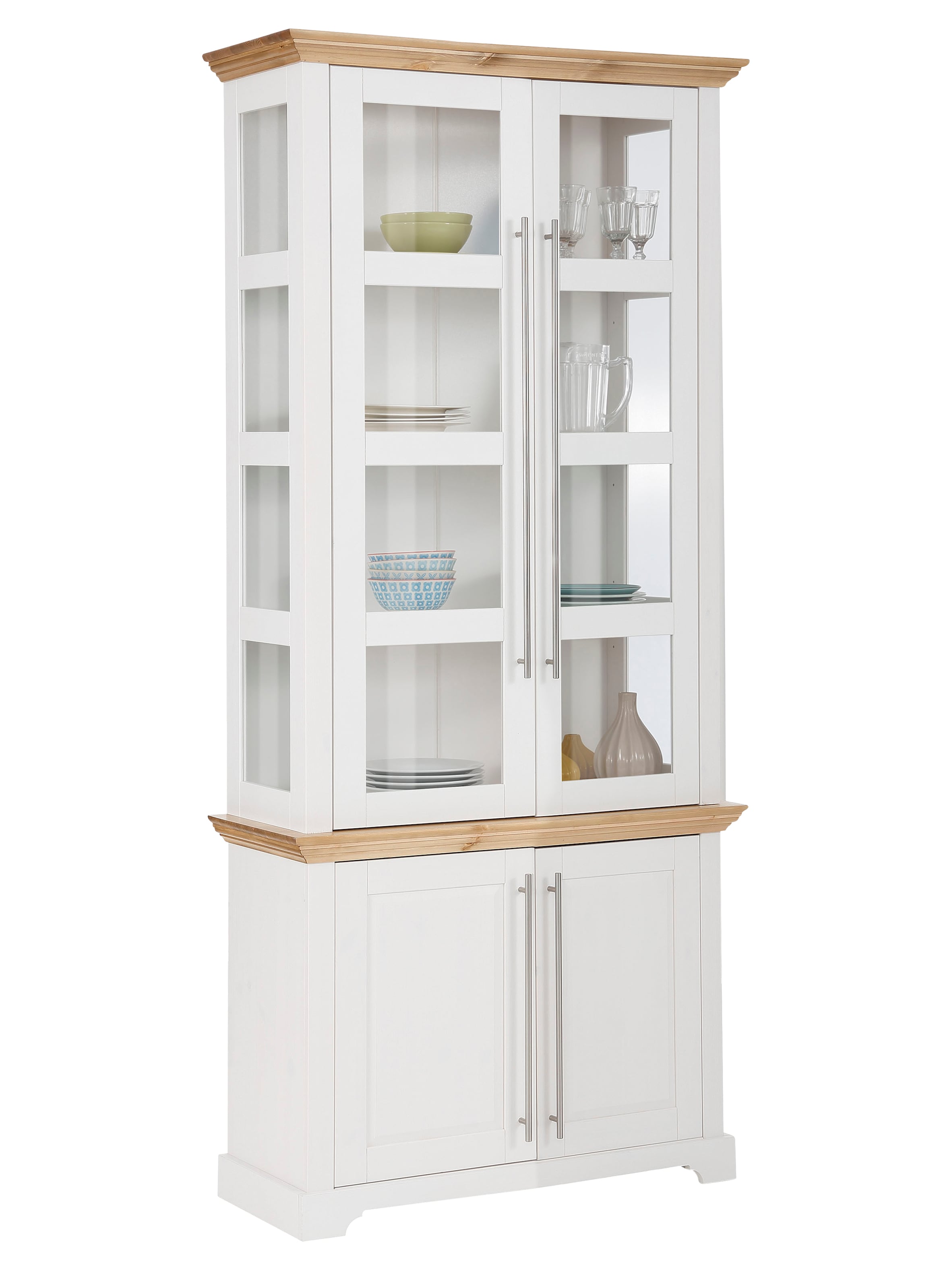 Home affaire Sideboard »Meliss«, Kommode im klassischen Landhausstil, Massivholz, FSC®, Breite 94 cm