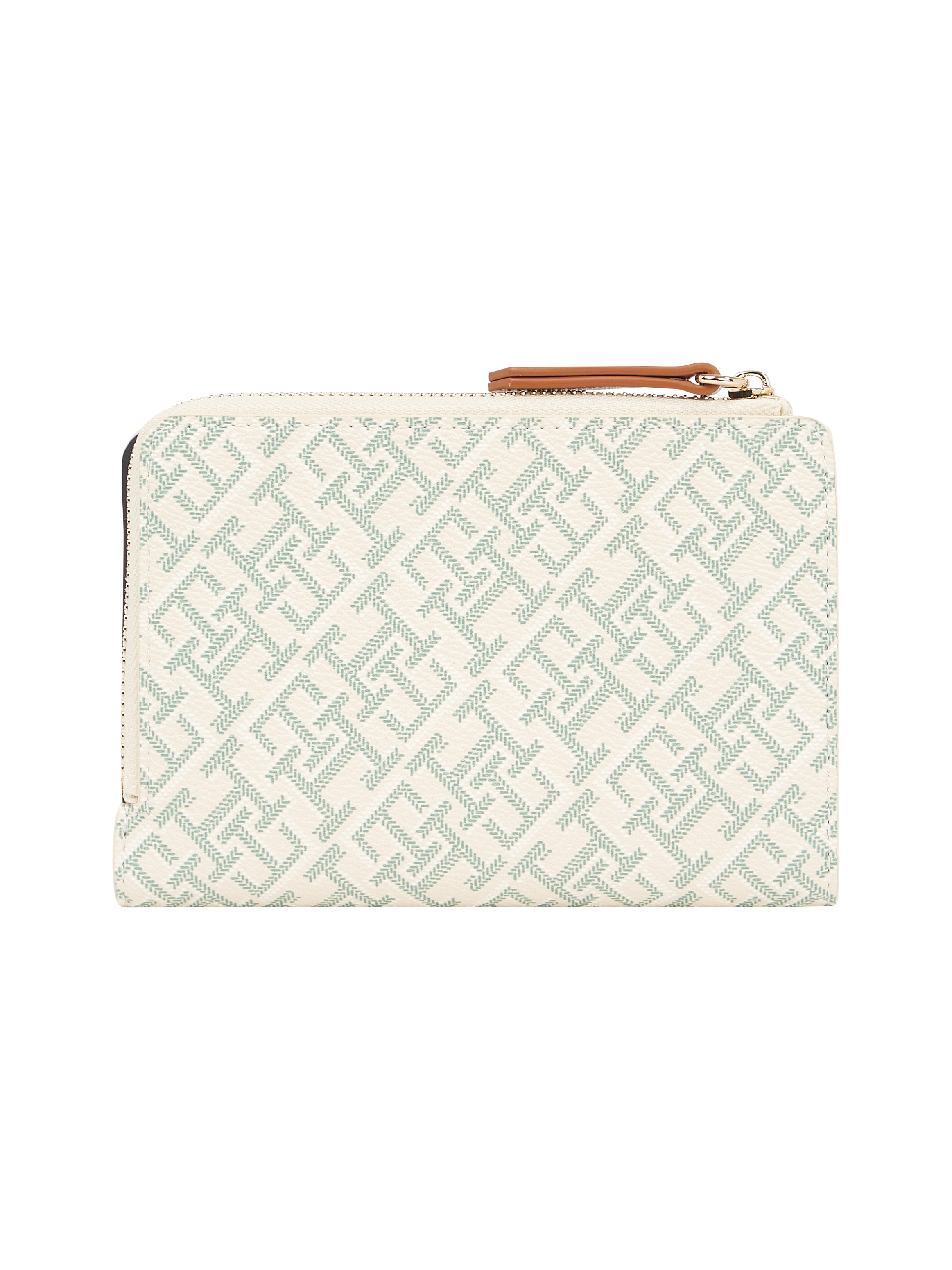 Tommy Hilfiger Geldbörse »TH MONOPLAY LEATHER MED 7 WALLET«, Damen Geldbeutel, Portemonnaie mit Allover-Logodruck