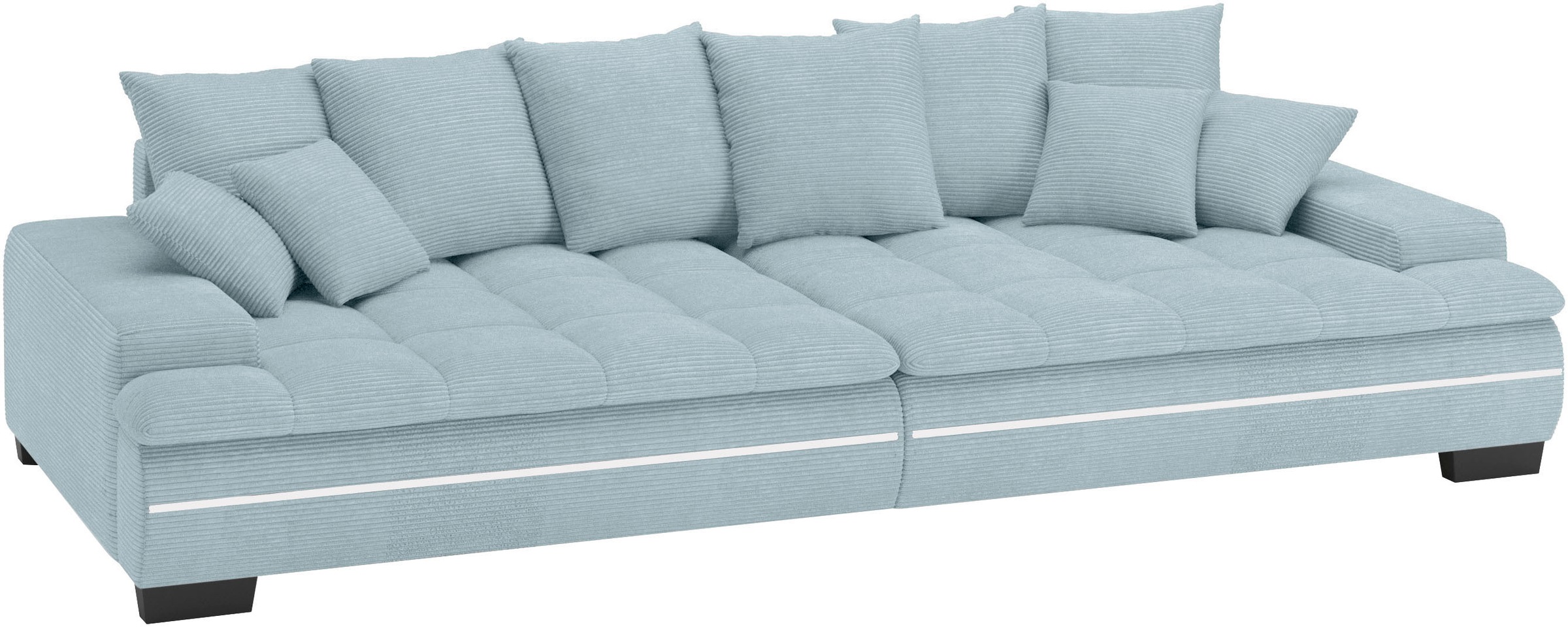 Mr. Couch Big-Sofa "Haiti II", RGB-LED Beleuchtung, Kaltschaumpolsterung, b günstig online kaufen