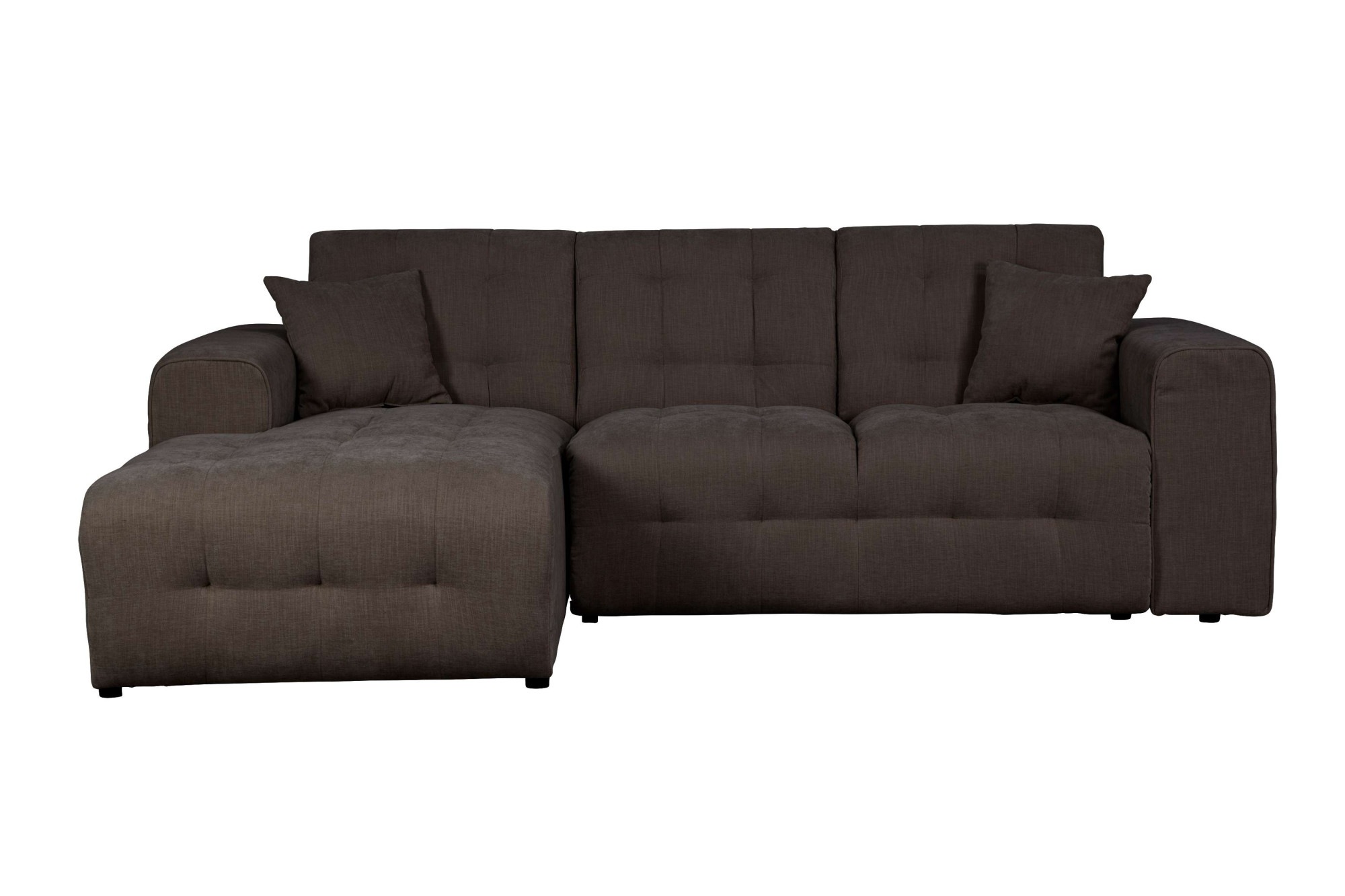 Home affaire Ecksofa »Nosia L-Form«, incl. 2 Zierkissen, mit feiner Steppun günstig online kaufen