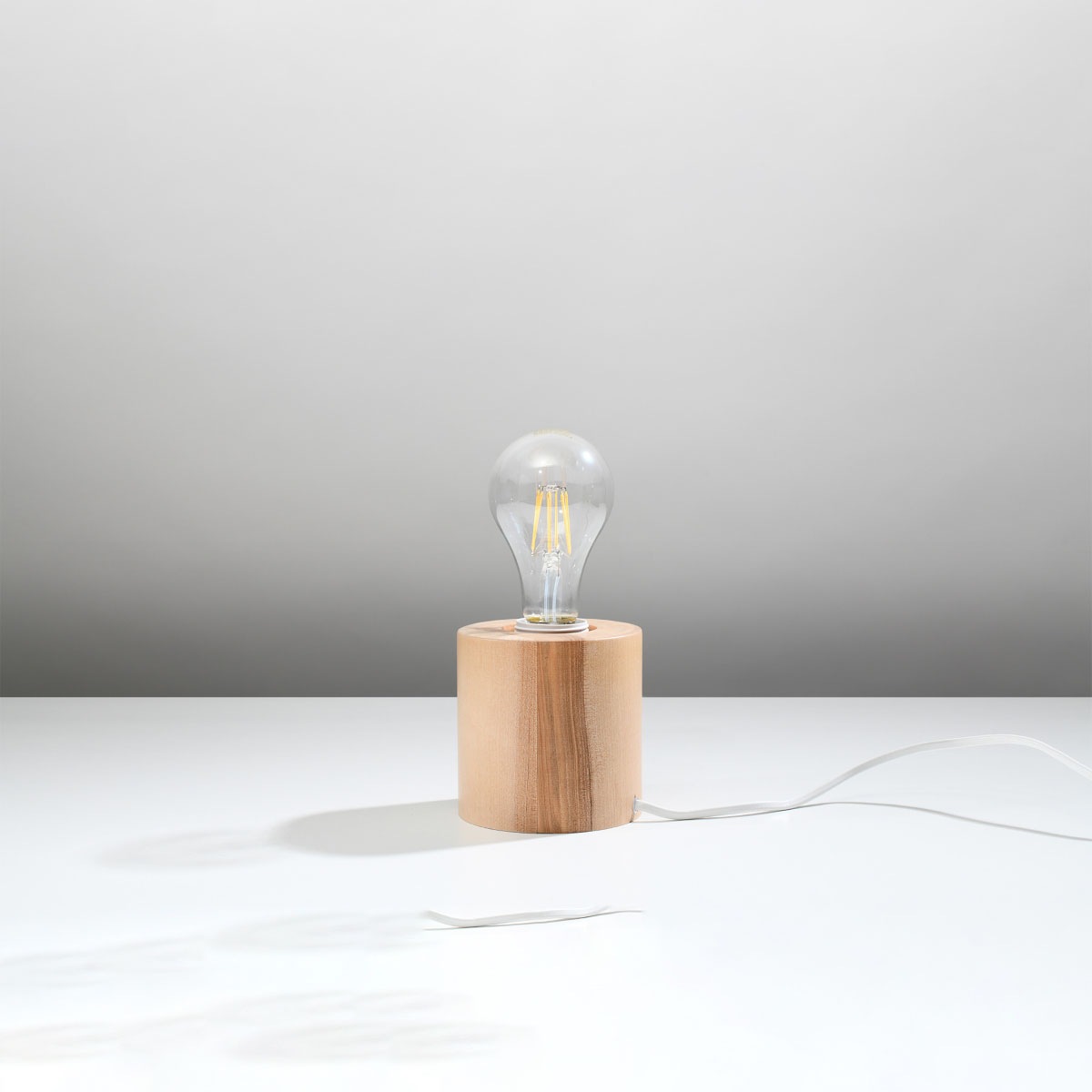 SOLLUX lighting Tischleuchte »SALGADO«, 1 flammig, Leuchtmittel E27   ohne günstig online kaufen