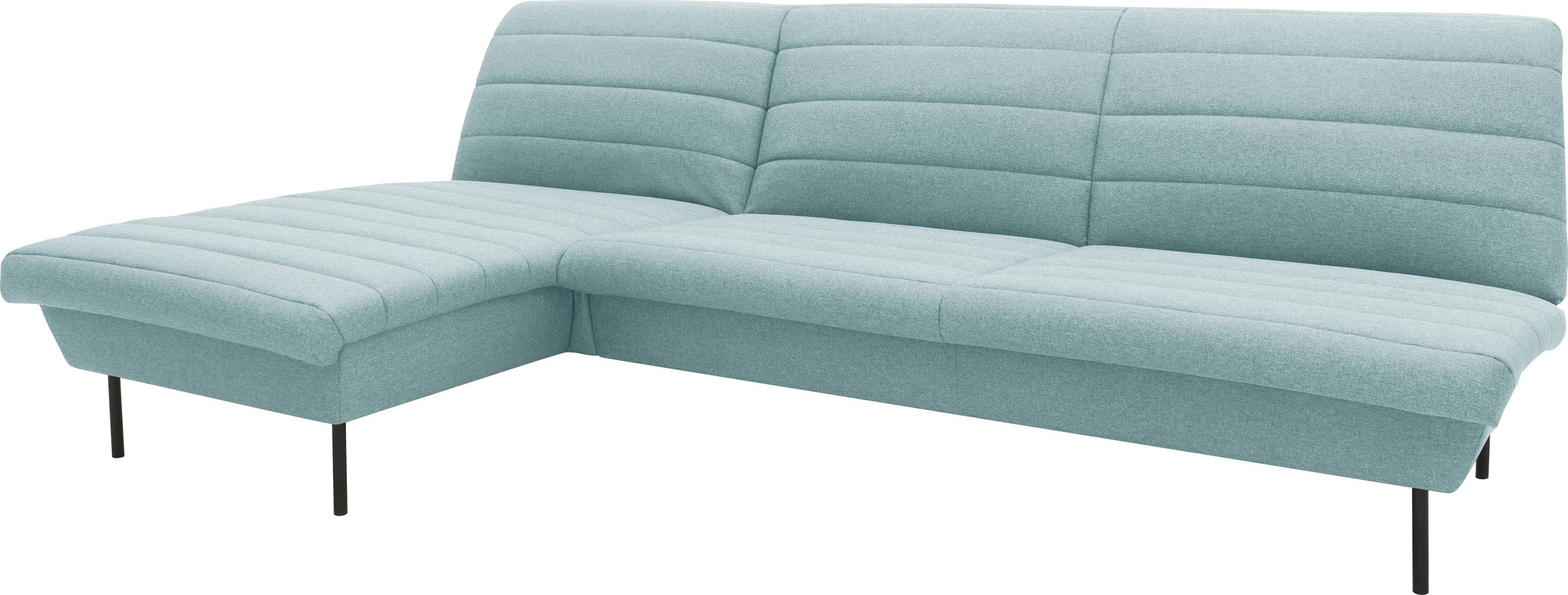 LOOKS by Wolfgang Joop Ecksofa »LOOKS IX L-Form«, Quersteppung, ohne Armlehnen