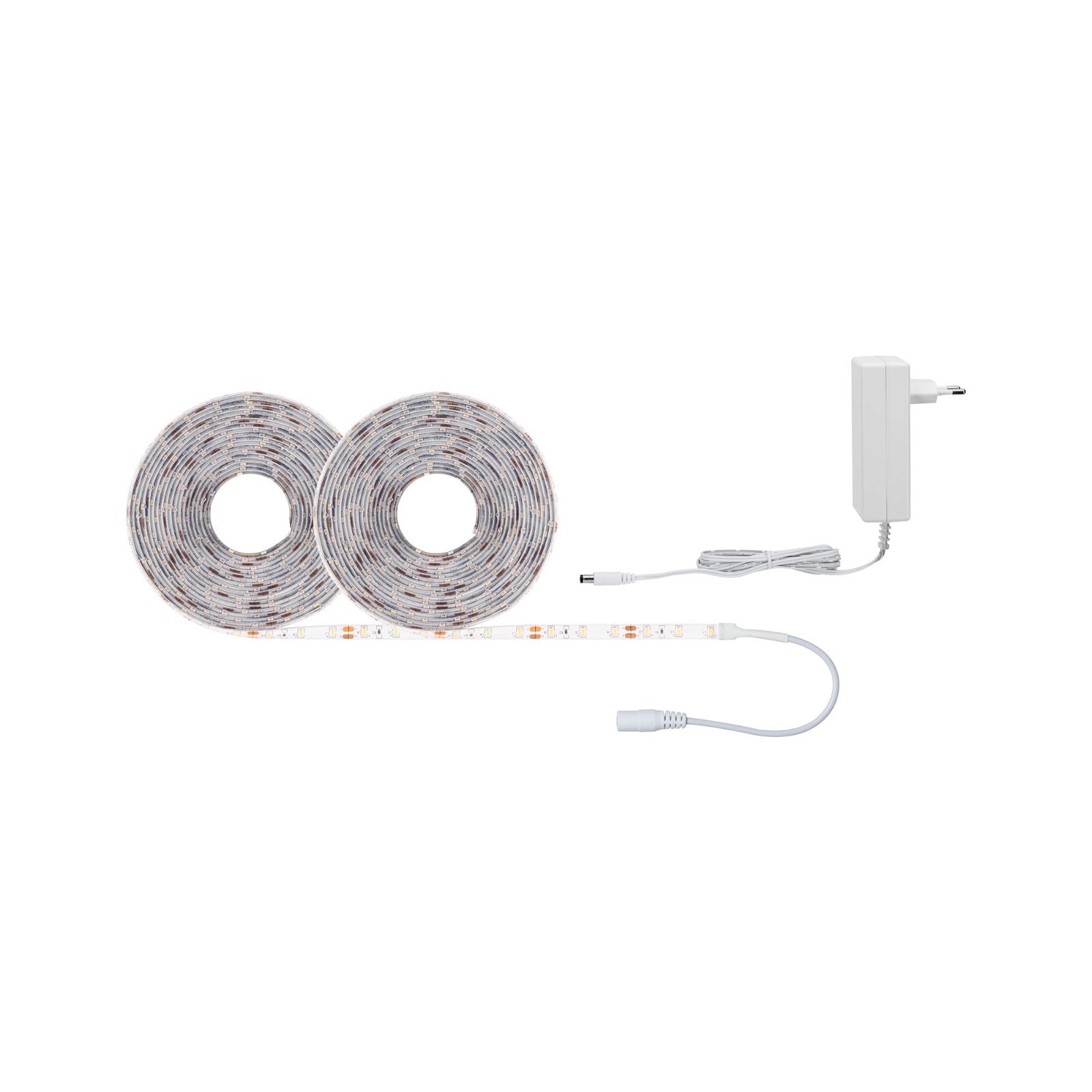 Paulmann LED-Streifen »SimpLED Stripe Set 10m 22W 230/12V DC Weiß Metall Kunststoff«, 1 St.-flammig