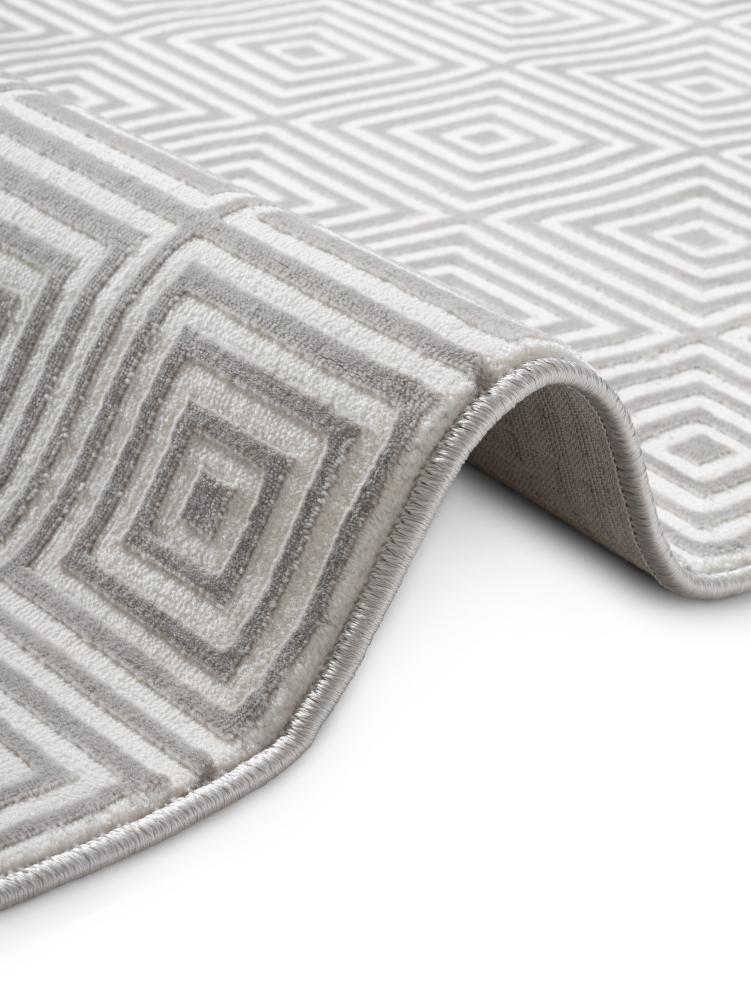 ELLE DECORATION Designteppich »Tourmaline«, rechteckig, 9 mm Höhe, Wohnzimmer, Schlafzimmer, Läufer, Hoch-Tief Effekt, Flur, Glanz