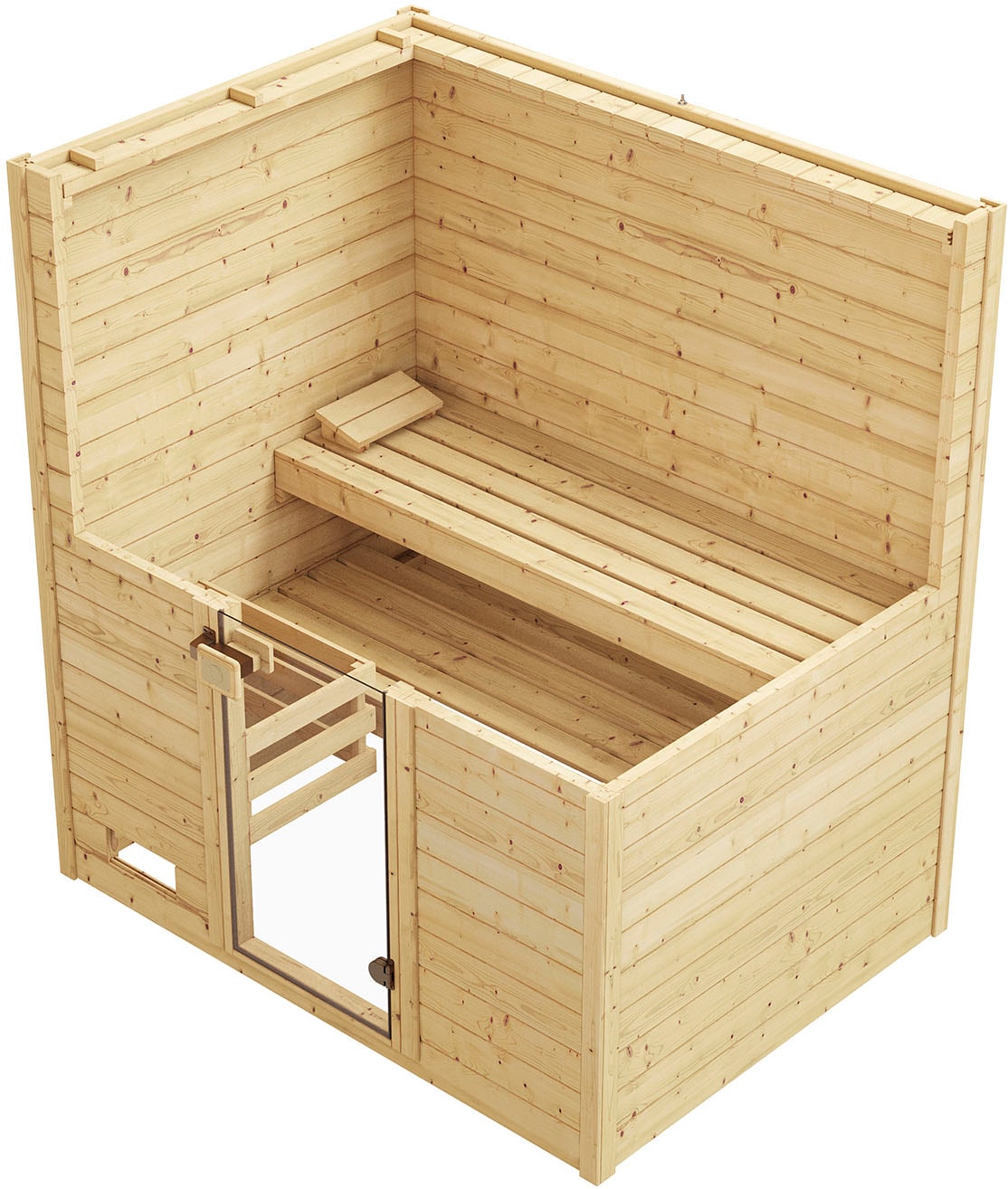 weka Sauna »Valida« Set,  4,5 kW Bio-Ofen mit digitaler Steuerung