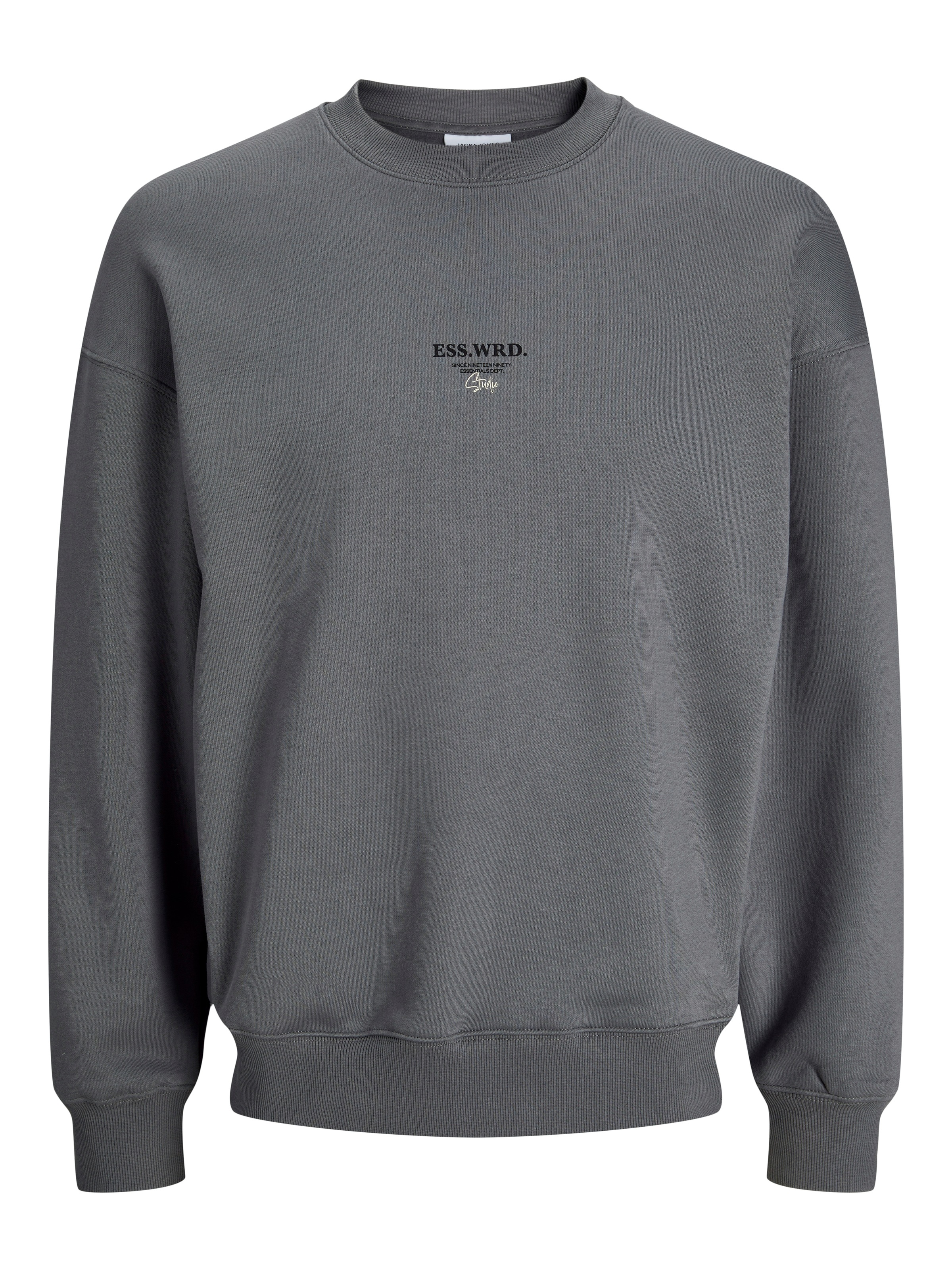 Jack & Jones Sweatshirt »JJEURBAN EDGE STUDIO SWEAT CREW NOOS«, mit Front und Back Print
