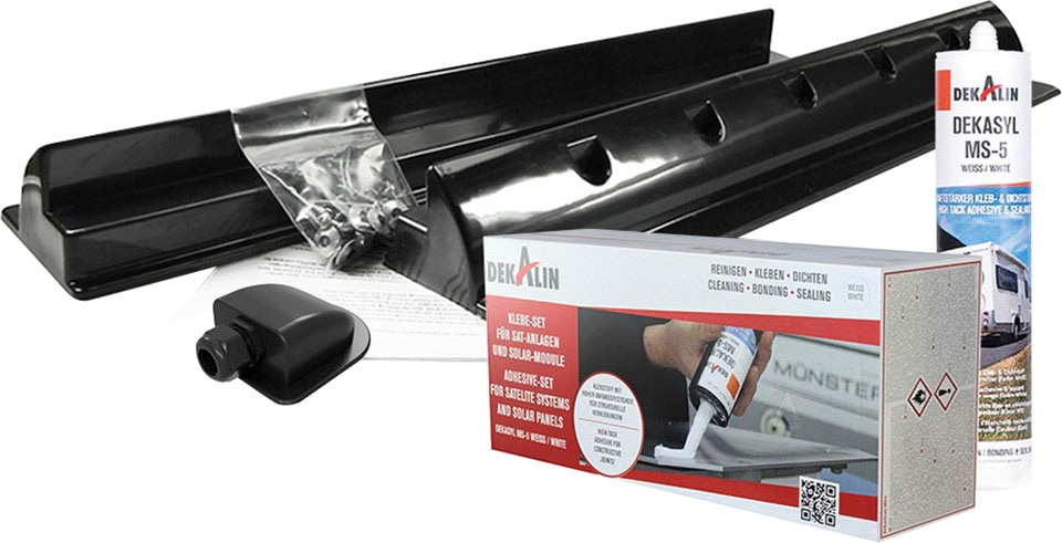 Solaranlage »150W MPPT 12V Wohnmobil Komplettset EBL-Option«, (Set), High-End Solarmodul