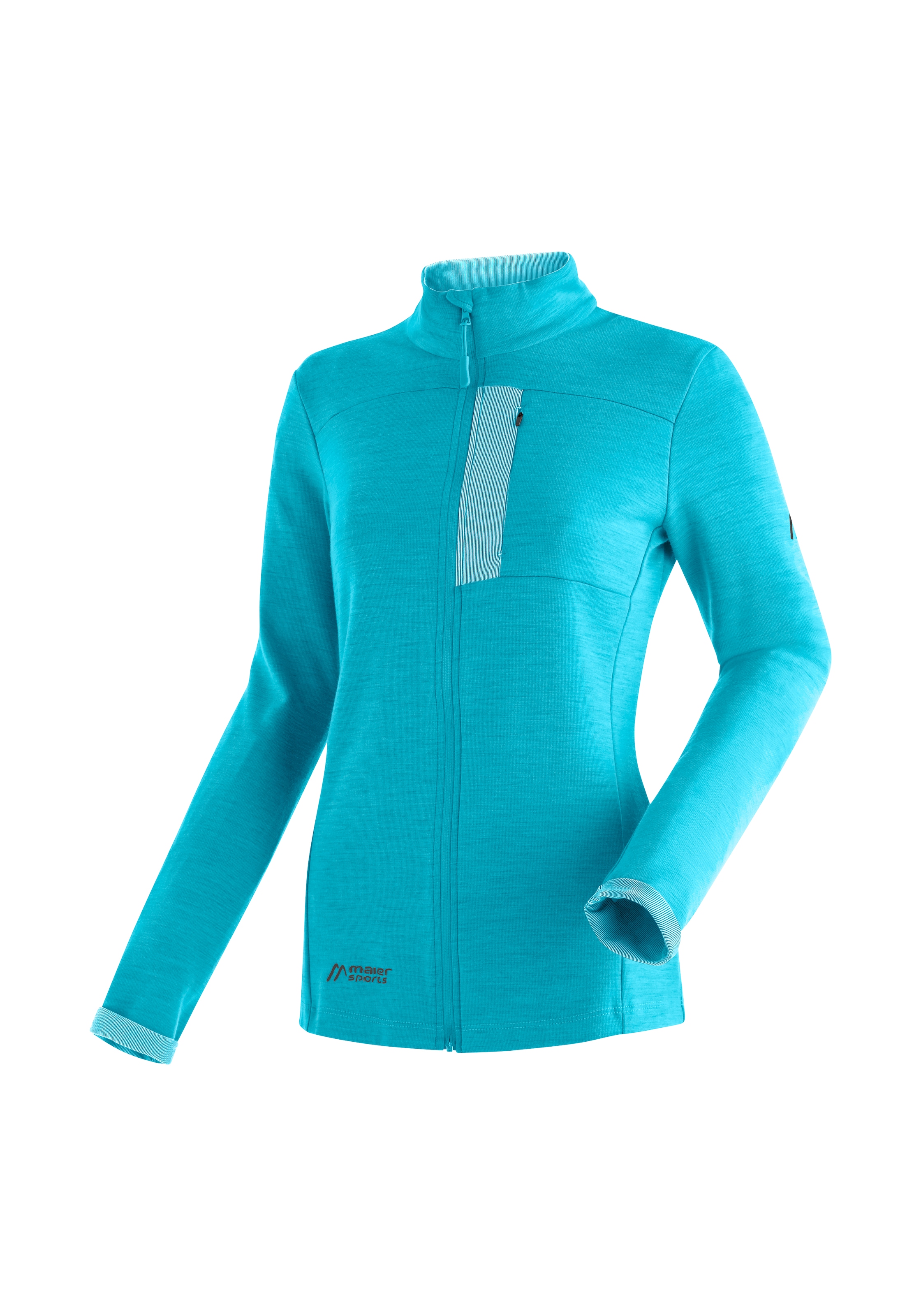 Maier Sports Funktionsshirt »Skutvik W«, Midlayer-Jacke für Damen, ideal  für Outdoor-Aktivitäten online bei