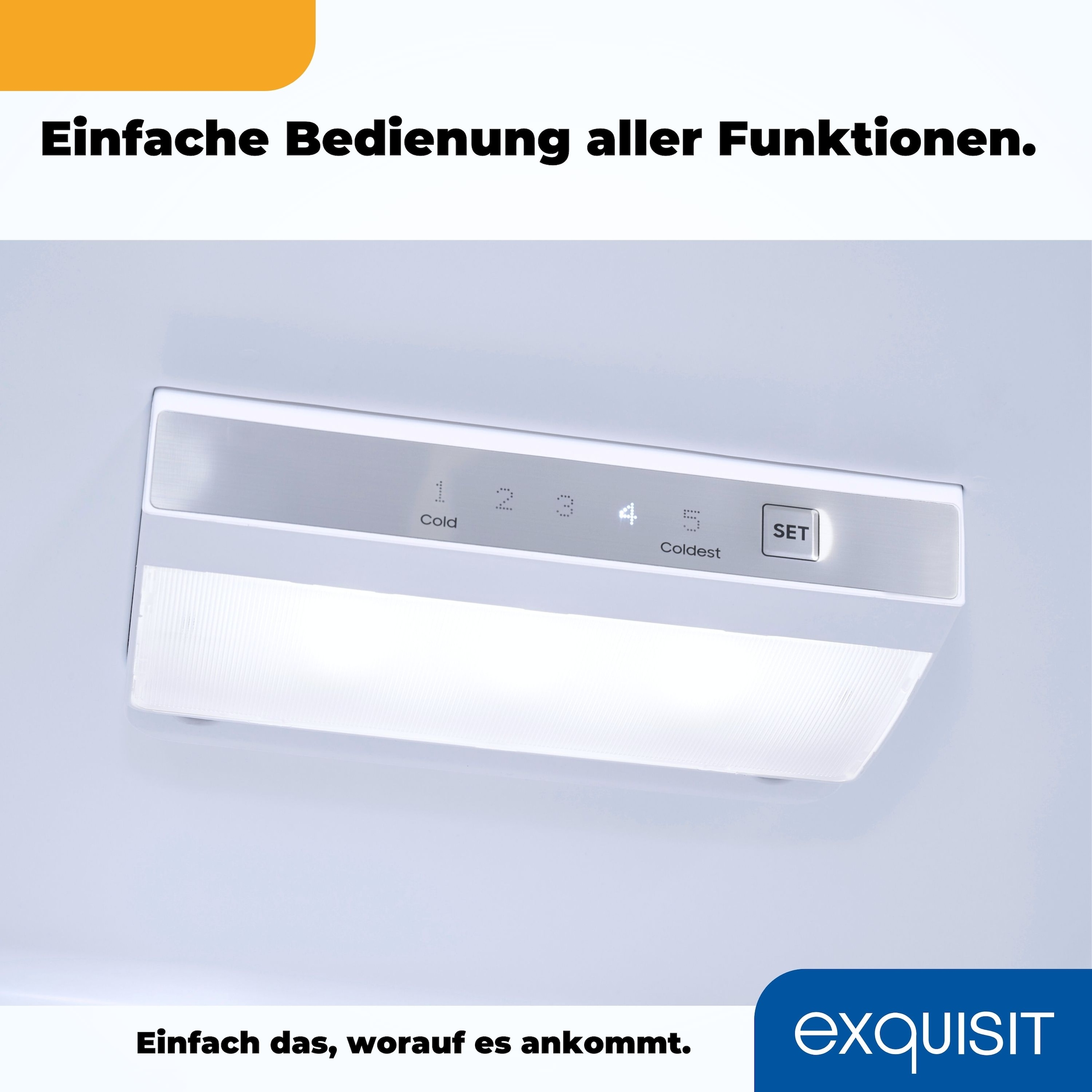exquisit Kühl-/Gefrierkombination »KGC195-65-NF-330E inoxlook-az«, 4-Sternefach