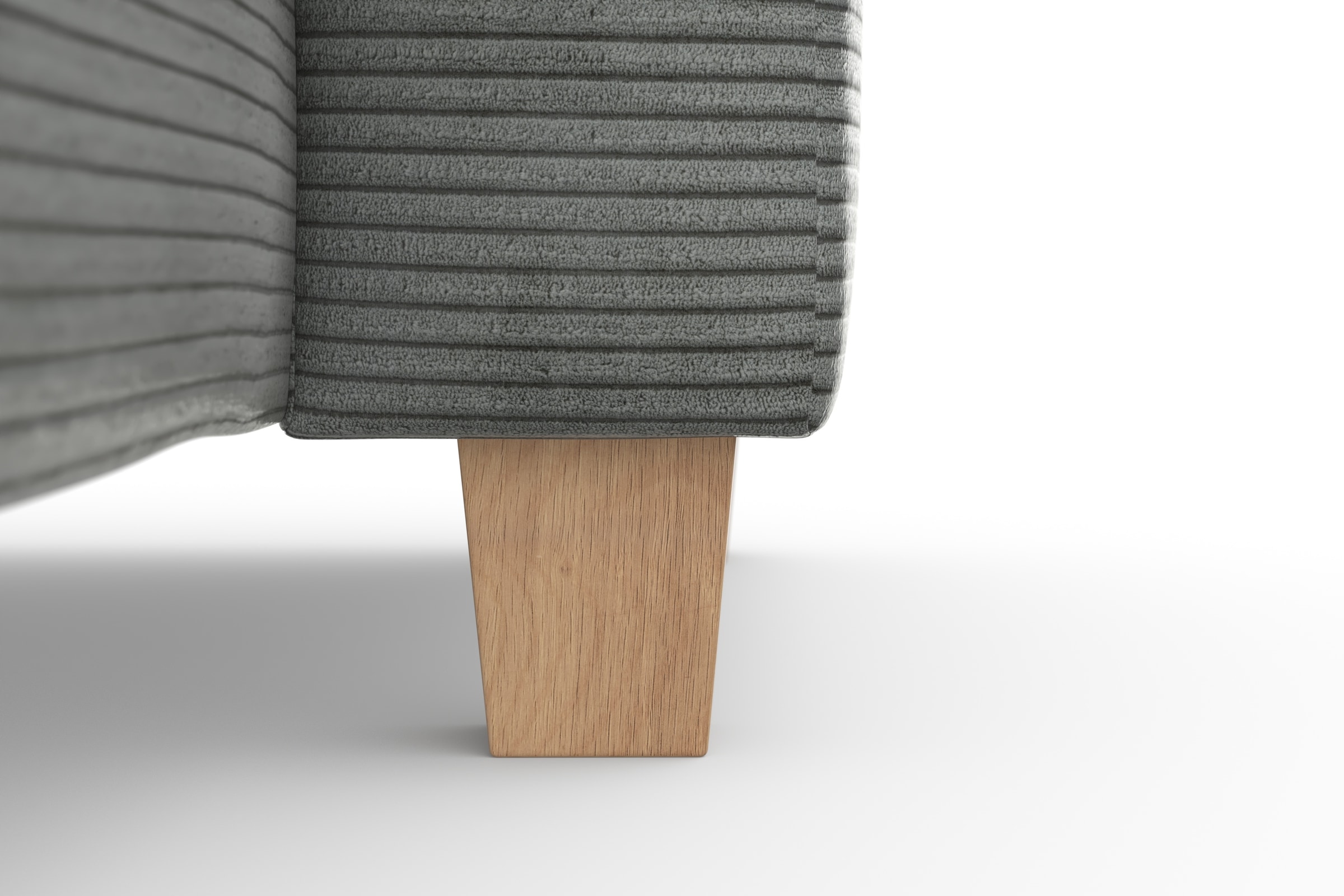 Home affaire Ecksofa »Summer L-Form«, mit Recamiere, mit oder ohne Bettfunktion und Bettkasten, Cord-Bezug