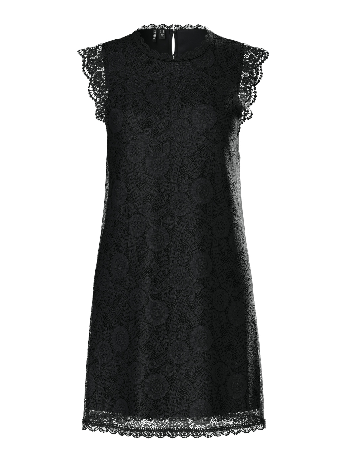 pieces Spitzenkleid »PCOLLINE SL LACE DRESS NOOS«