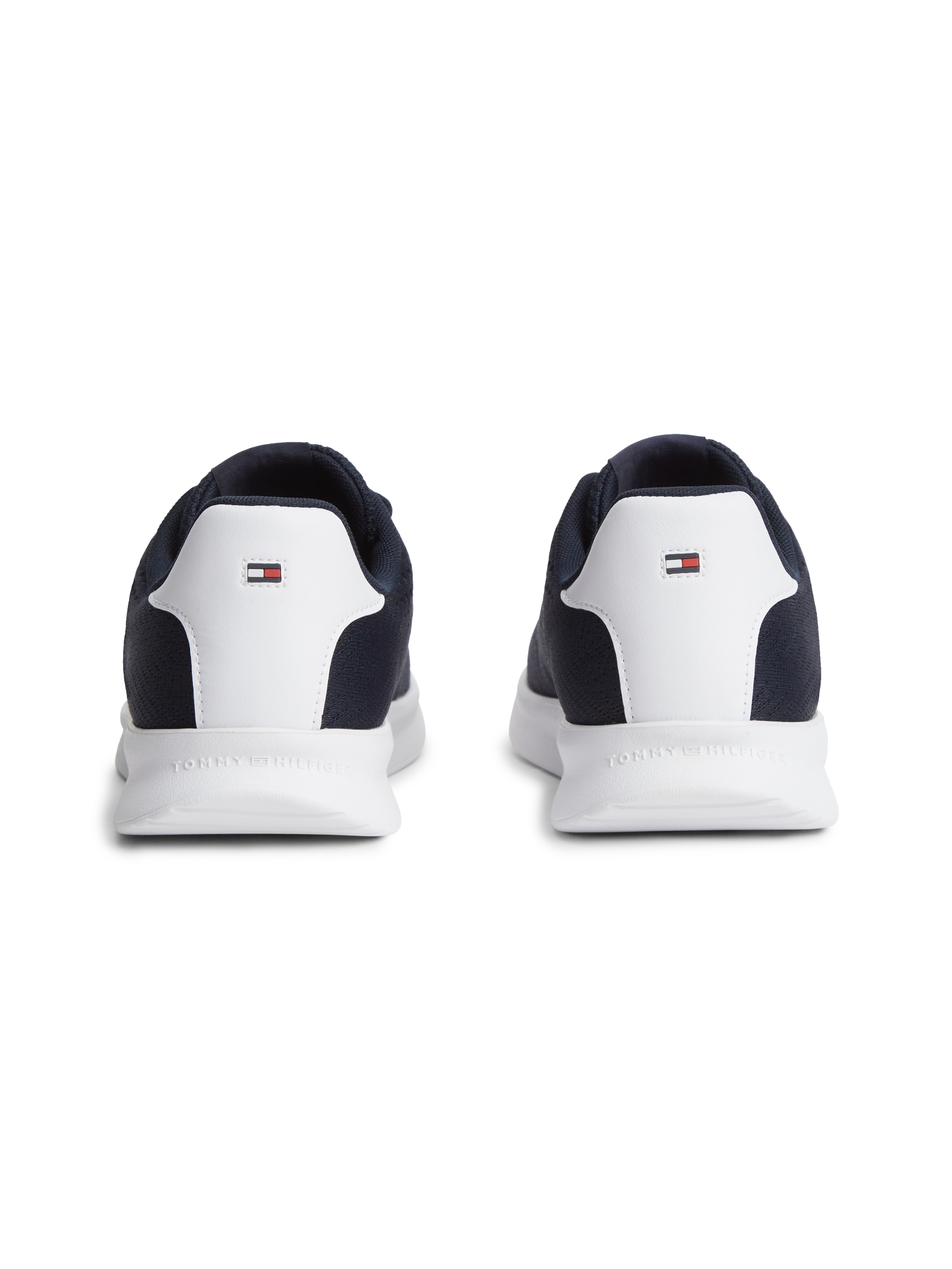 Tommy Hilfiger Sneaker »LIGHTWEIGHT RUNNER KNIT«  Freizeitschuh, Halbschuh, Schnürschuh mit seitlicher Logo-Flagg