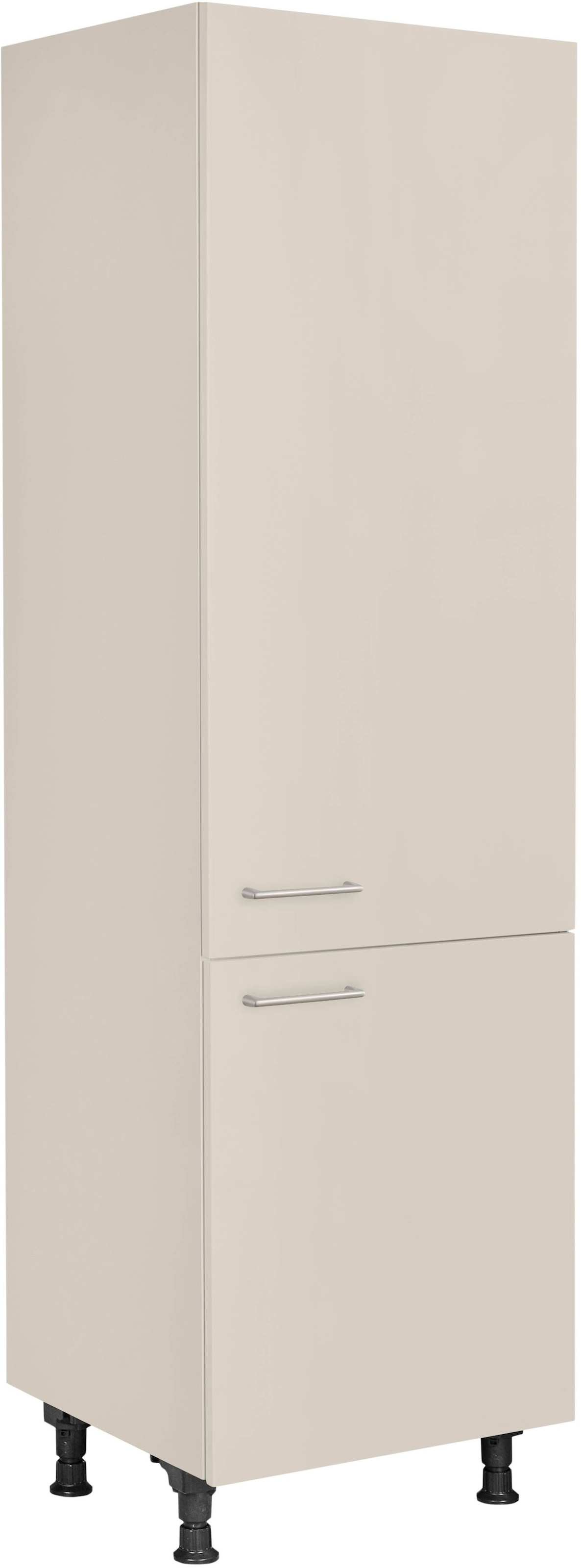 nobilia® Kühlumbauschrank »"Laser", mit zwei Türen und zusätzlichem Einlegeboden,« vormontiert, Ausrichtung wählbar, Breite/Höhe: 60/216,6 cm