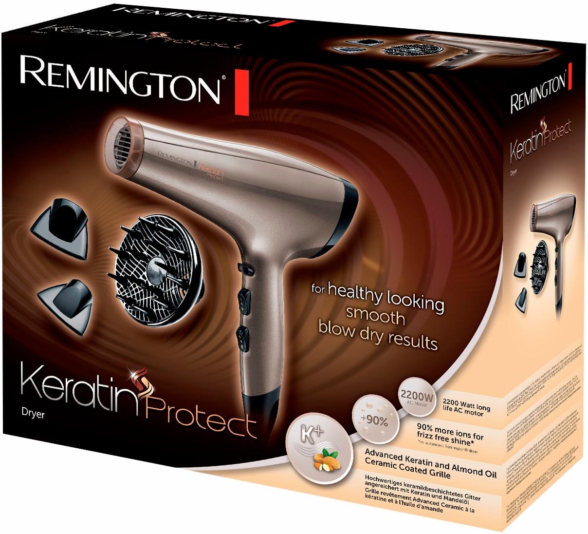 Remington Haartrockner »AC 8002«, 2200 W, 3 Aufsätze, AC-Motor,  Ionen-Generator online kaufen