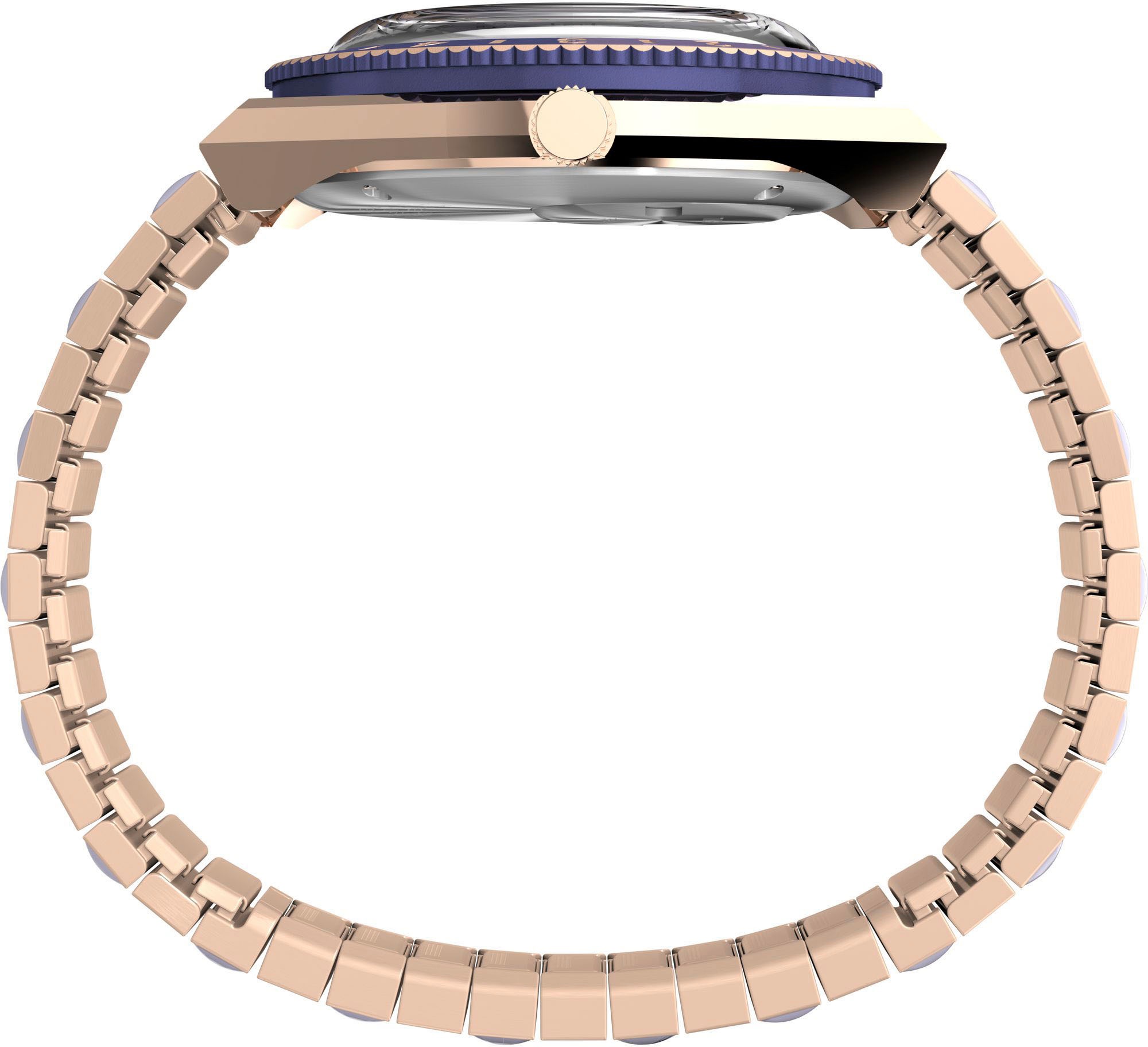 Timex Quarzuhr »DIVER INSPIRED« Armbanduhr, Damenuhr, Datum, Leuchtzeiger, Flexband, Zugband