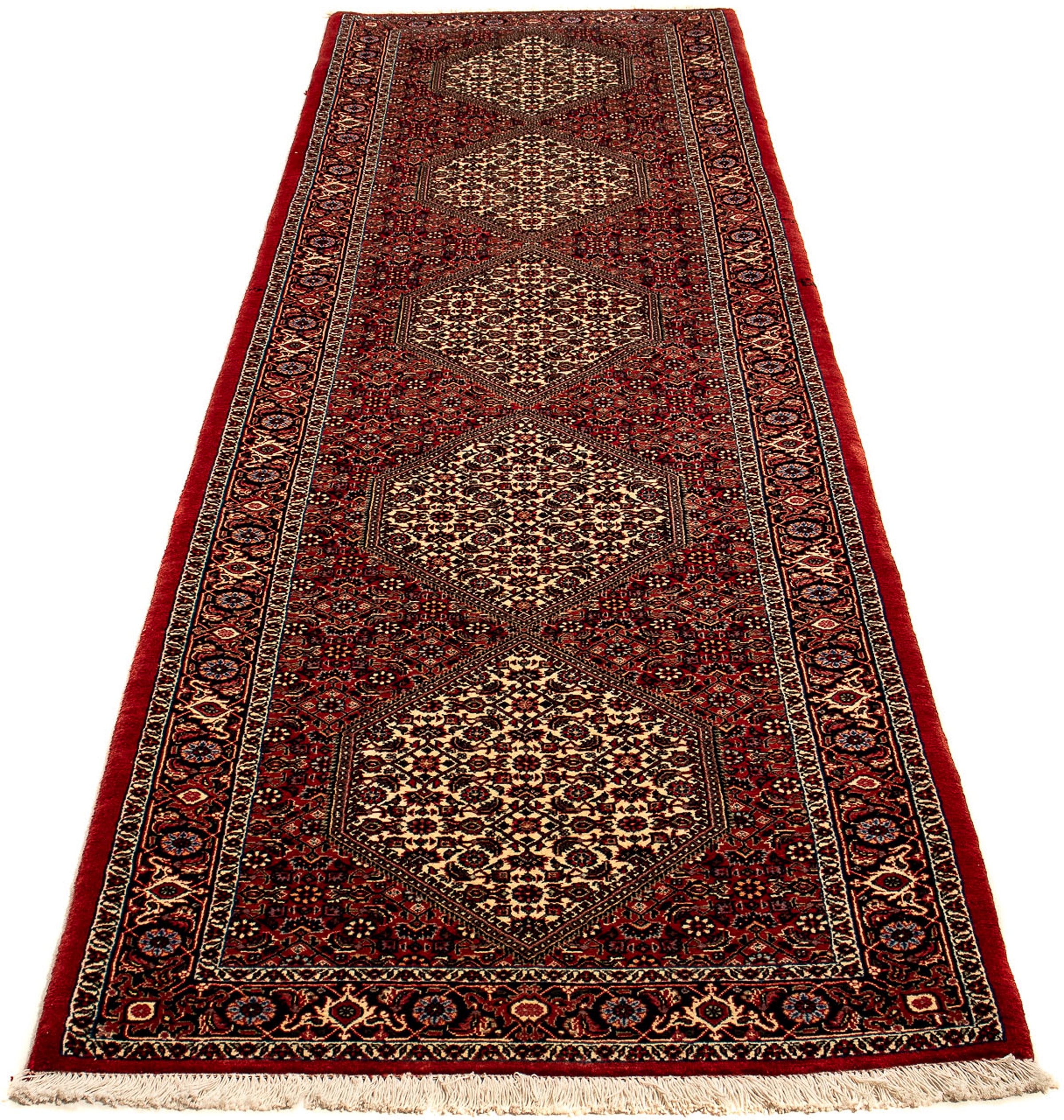morgenland Orientteppich »Perser - Bidjar - 318 x 83 cm - dunkelrot«, recht günstig online kaufen