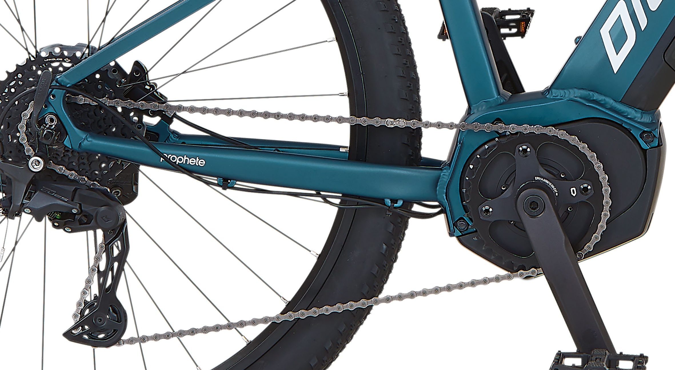 Prophete E-Bike »Dice 3.8«, 10 Gang, Shimano, Cues, Mittelmotor 250 W