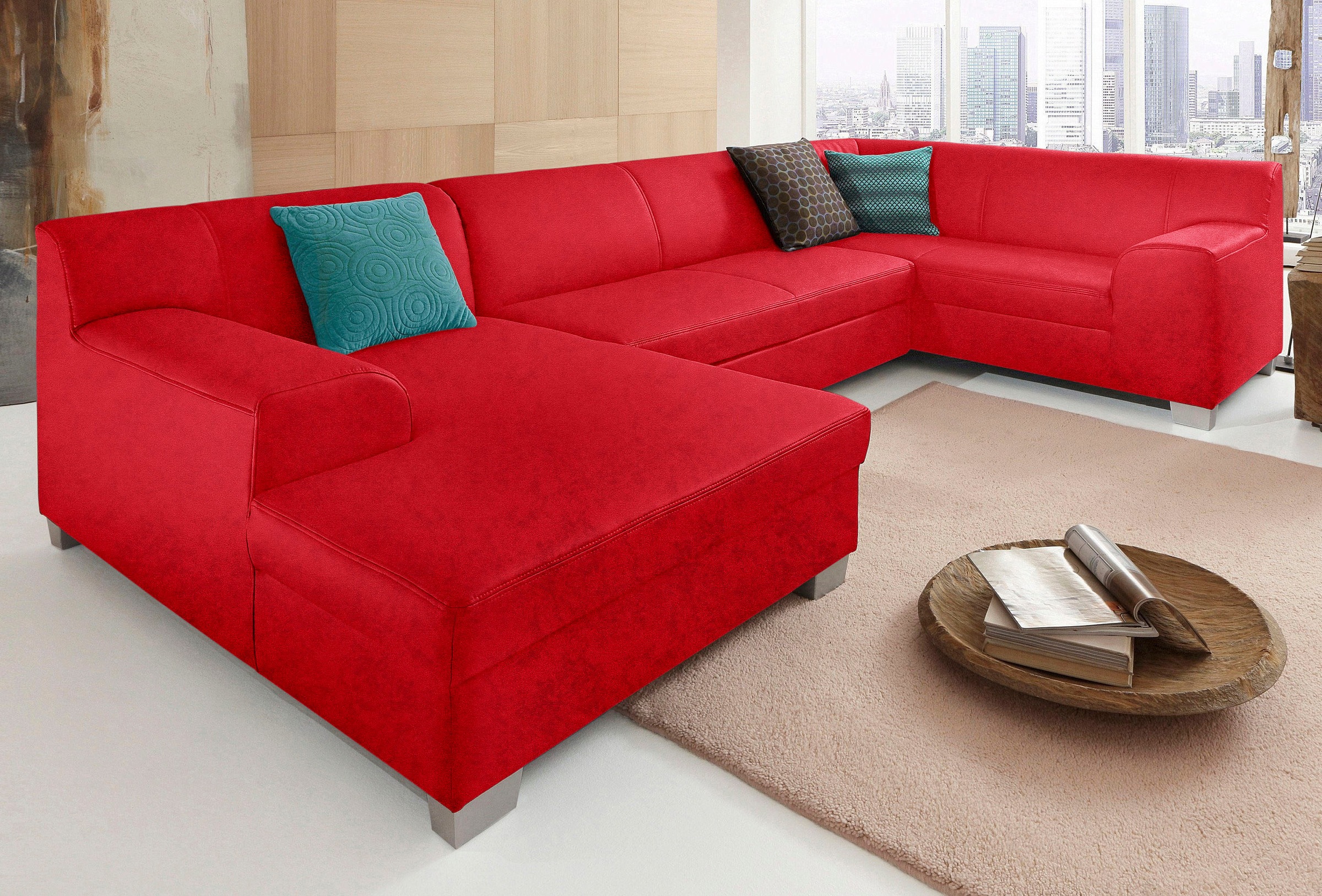 DOMO collection Wohnlandschaft »Amando in vielen Bezugsvarianten, auch in L günstig online kaufen