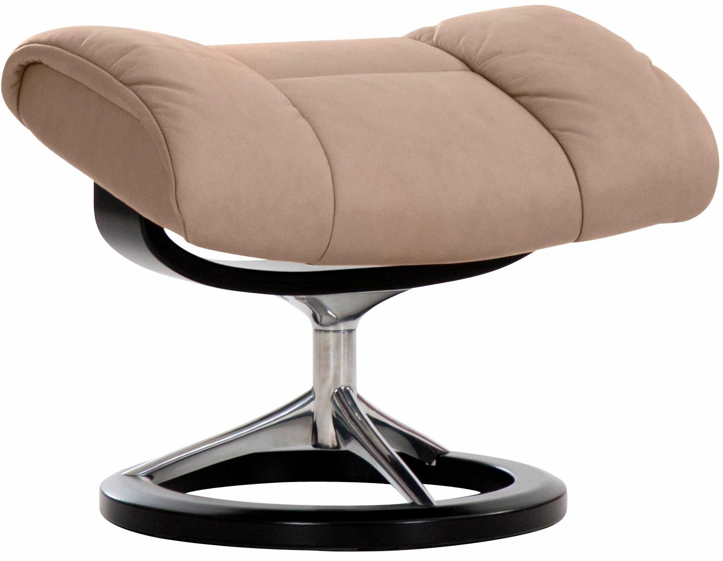 Stressless® Hocker »Ruby«, mit Signature Base, Gestell Eiche, Wenge, Braun & Schwarz