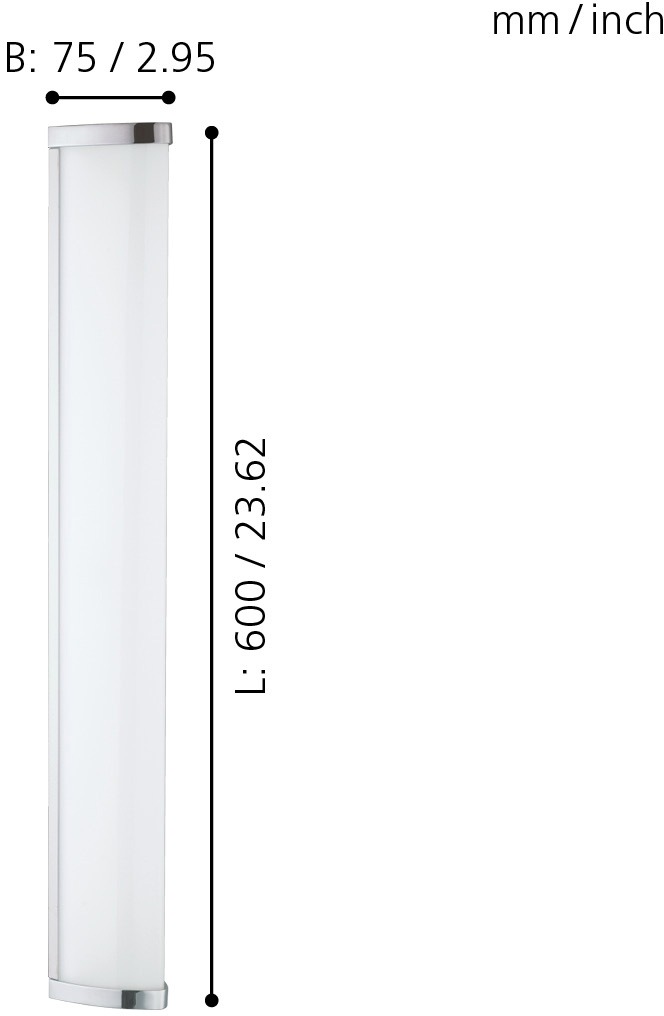 EGLO LED Wandleuchte »GITA 2«, 1 flammig, Leuchtmittel LED-Board   LED fest günstig online kaufen