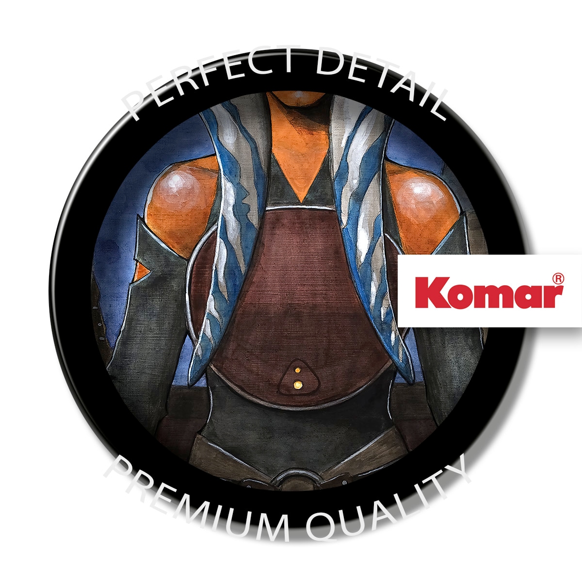 Komar Wandbild »Star Wars Ahsoka«, Disney, (Set, 1 St.), 50 x 70 cm (Breite x Höhe) - Kinderzimmer, Dekoration