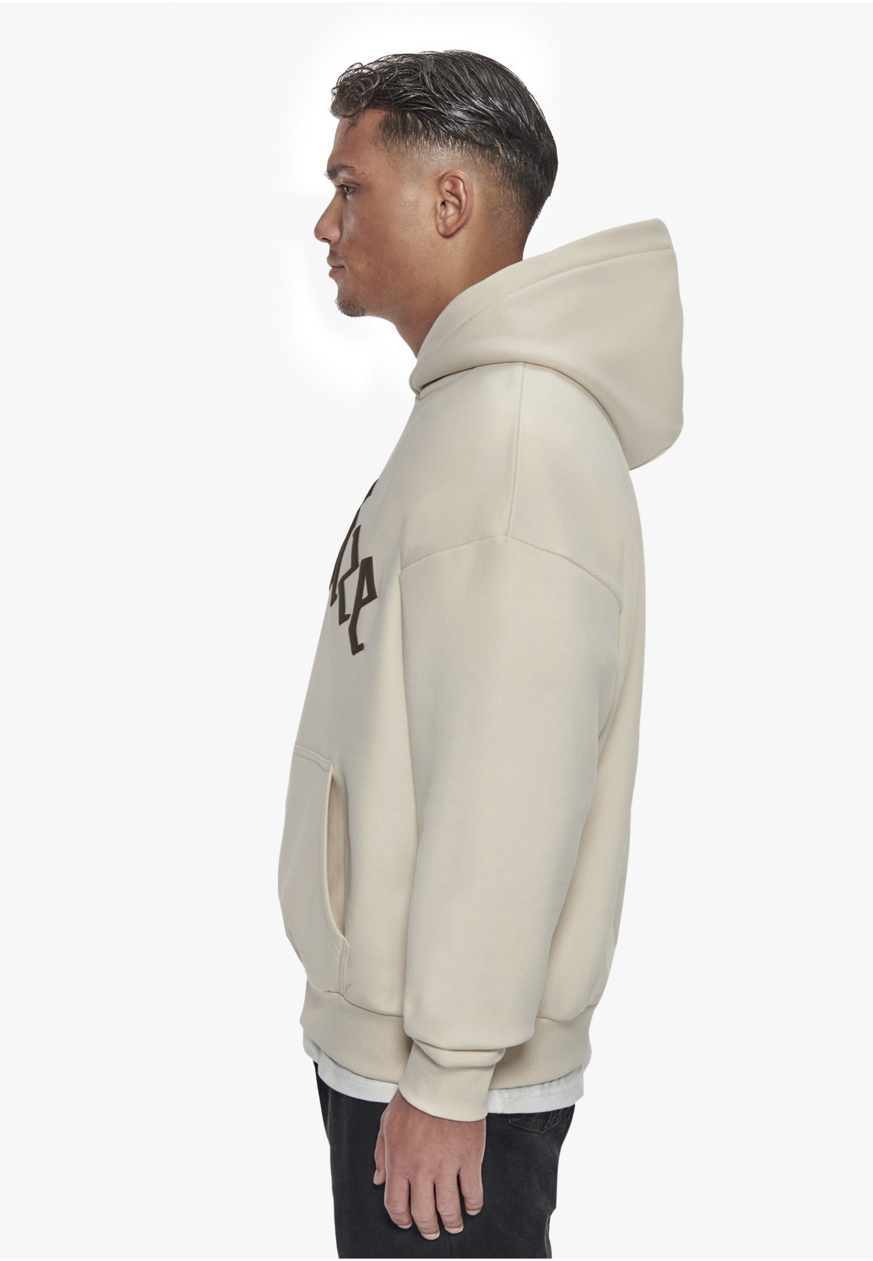 Dropsize Kapuzenpullover »Dropsize Herren Heavy Oversize Puffer Print Hoodie« 1