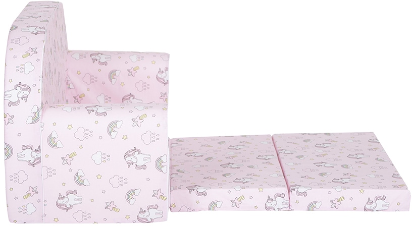 Knorrtoys® Sofa »Rainbow Unicorn«, für Kinder; Made in Europe