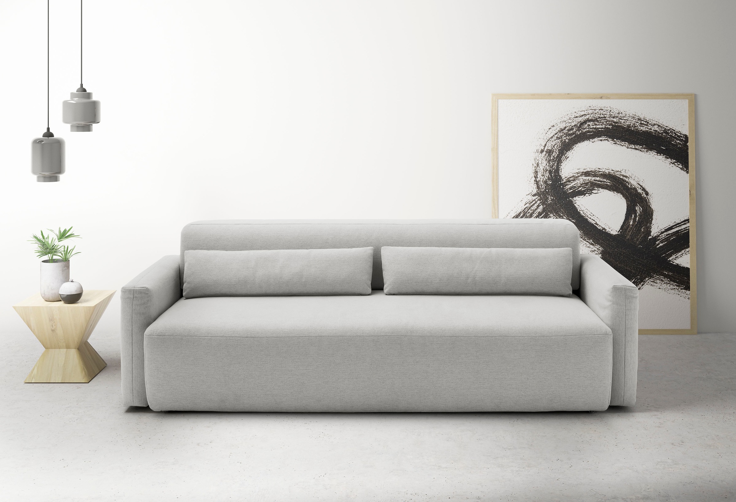 INOSIGN Schlafsofa »Donka Dauerschläfer-geeignet, belastbar bis 270 kg, inc günstig online kaufen