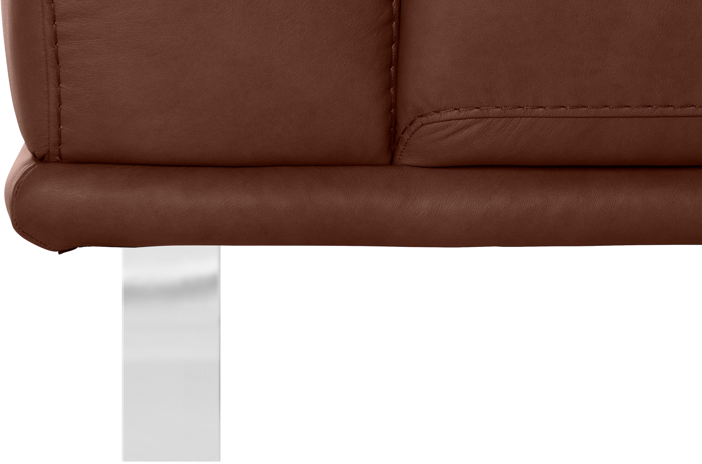 W.SCHILLIG 2,5-Sitzer »montanaa«, mit Metallkufen in Chrom glänzend, Breite 232 cm