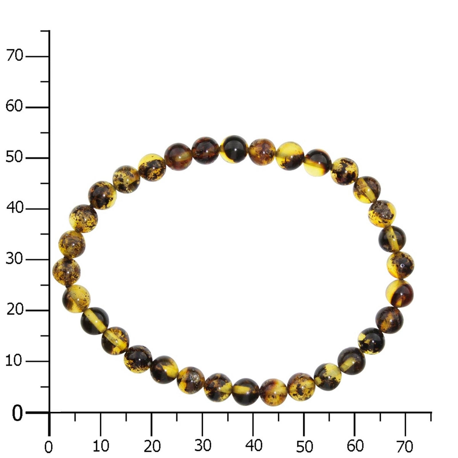 OSTSEE-SCHMUCK Armband »Ostsee-Schmuck Armband Kugel 6 mm Armband Kugel 6 mm«