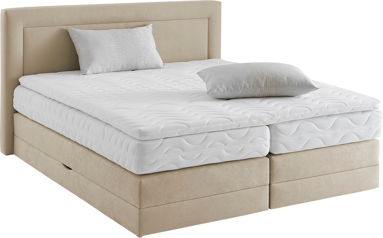 Westfalia Schlafkomfort Boxspringbett wahlweise mit Bettkasten und Topper günstig online kaufen