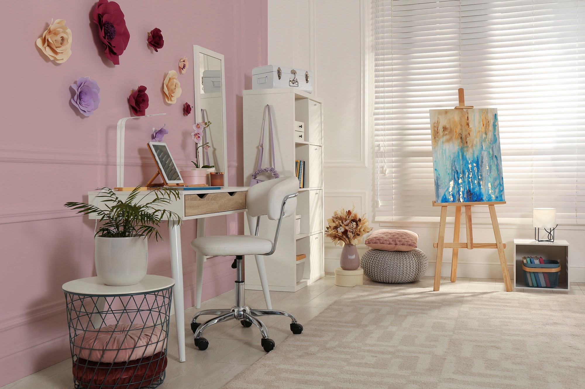 A.S. Création Wandfarbe »Premium Innenwandfarbe PURO Tuchmatt lovely rose« ideal für Wohnzimmer, Schlafzimmer, Flur und Küche, Farbwelt Rosa