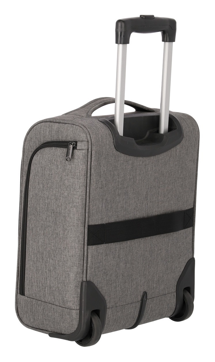 travelite Weichgepäck-Trolley »CABIN Bordtrolley Underseat, 43 cm« 28 l 2 Rollen Handgepäck-Koffer Reisekoffer mit Aufsteckfunktion Bordgepäck
