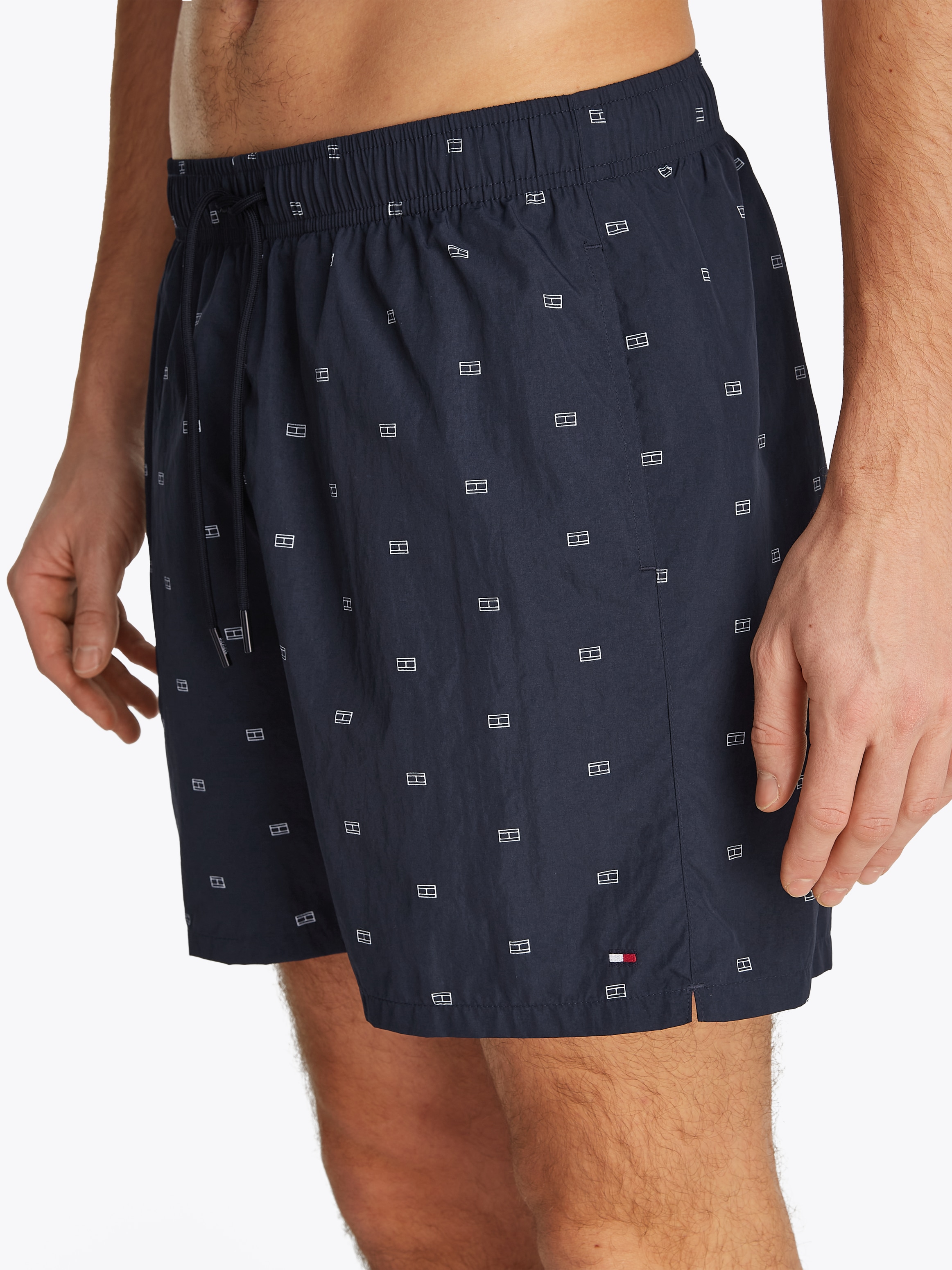 Tommy Hilfiger Swimwear Badeshorts »MEDIUM DRAWSTRING PRINT«, mit Muster