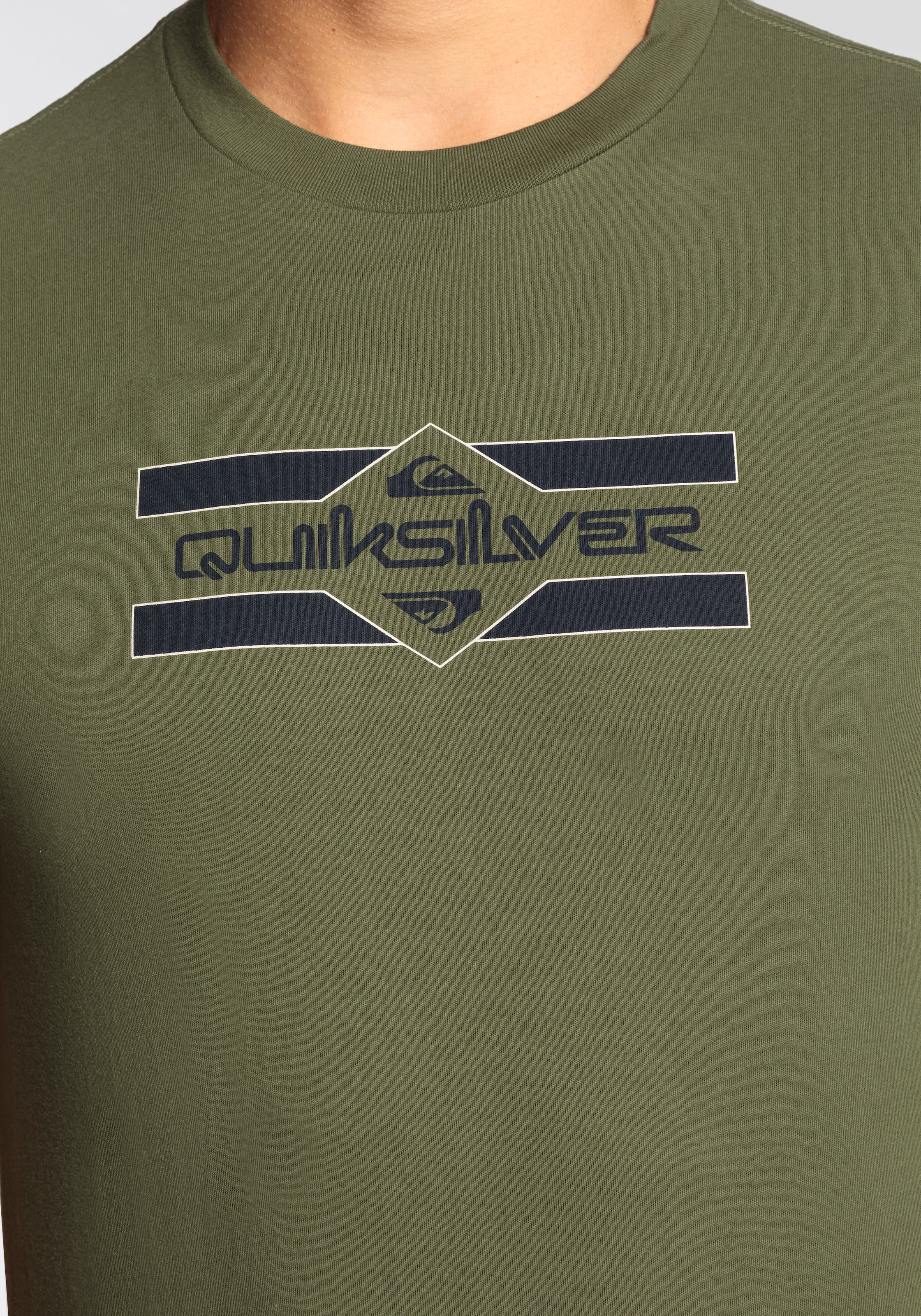 Quiksilver T-Shirt »OPEN ARROW SHORT SLEEVE TEE PACK YM« Packung, Doppelpack, 2 Stk.