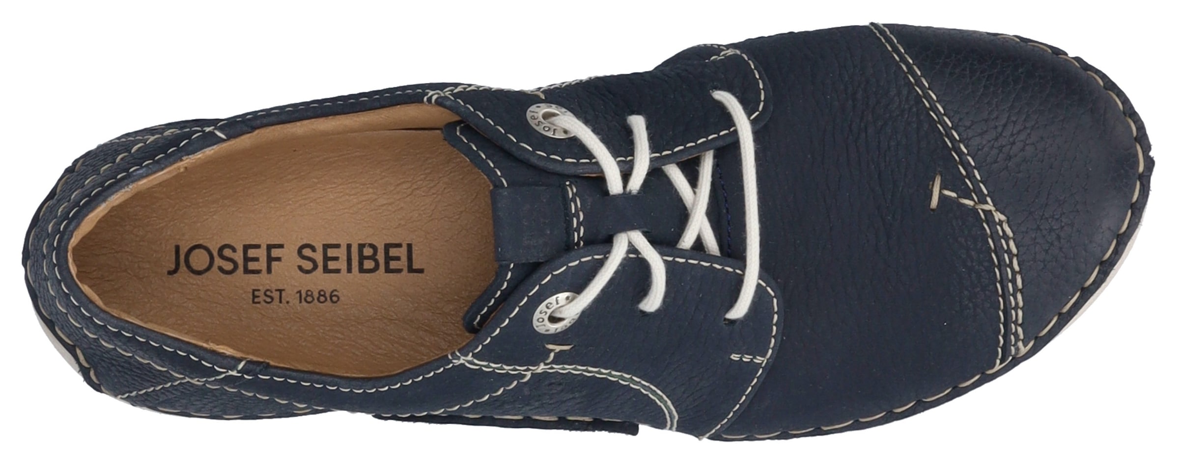 Josef Seibel Schnürschuh »Fergey 20«  , Freizeitschuh, Halbschuh, Schnürschuh mit Lederfutter