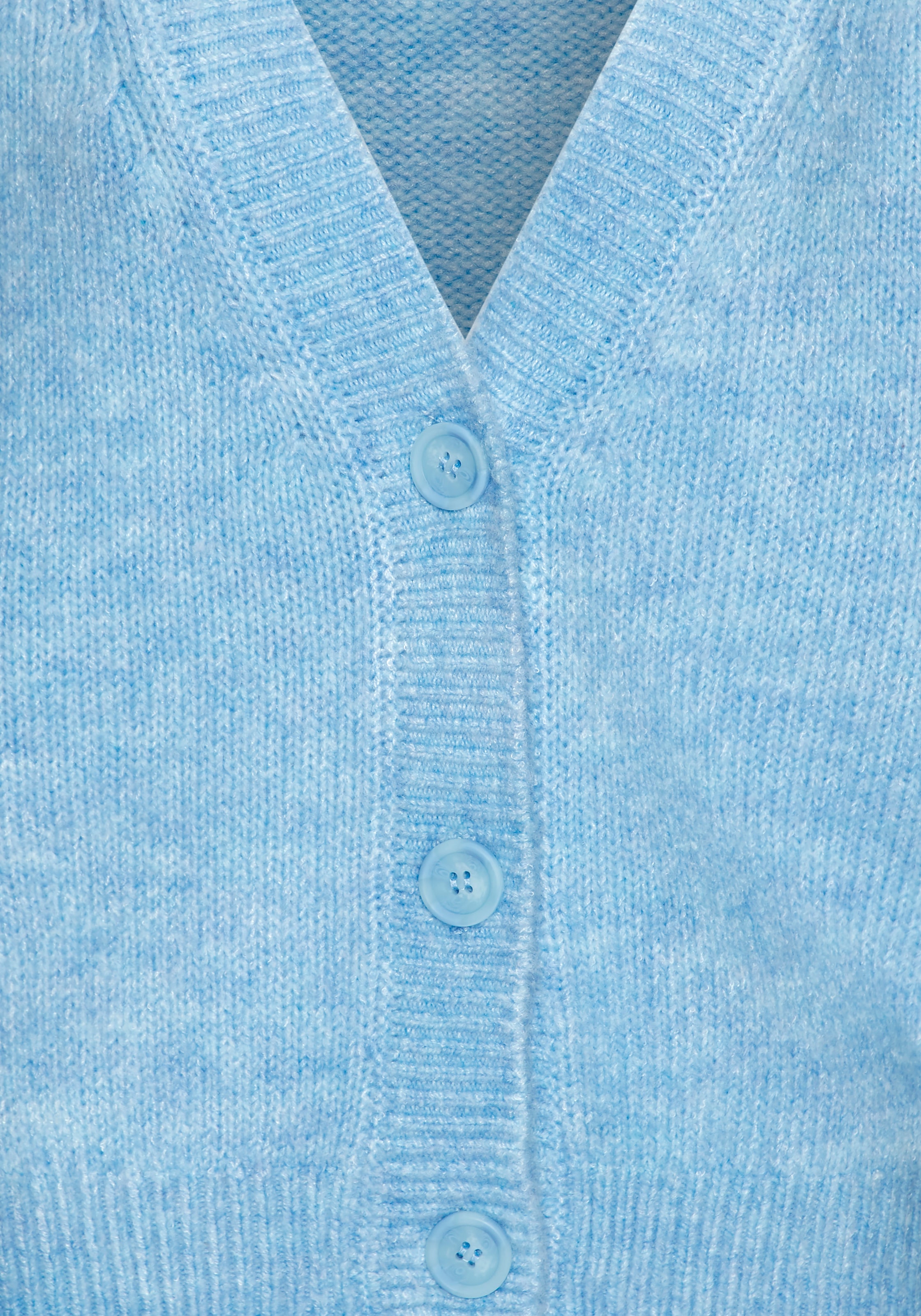 LASCANA Strickjacke mit Knopfleiste, weicher Cardigan