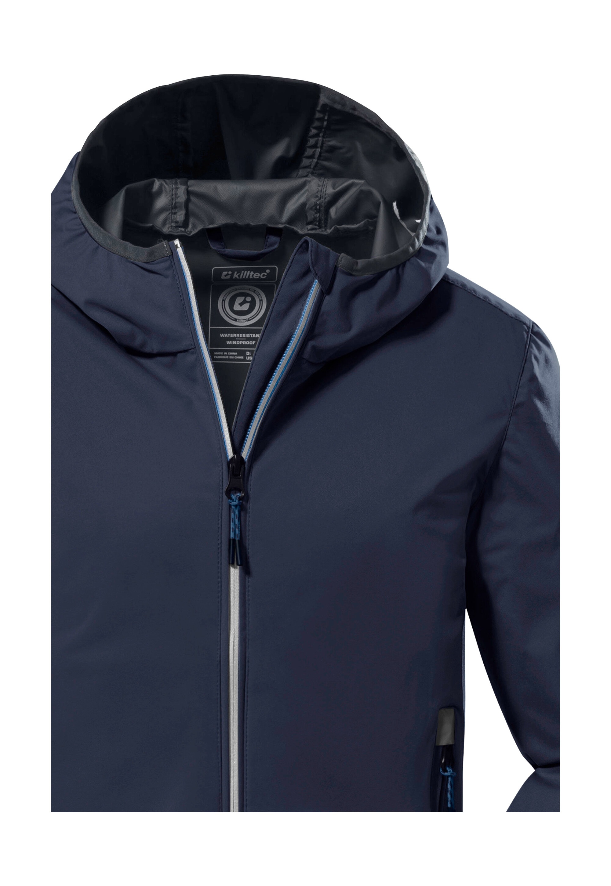 Killtec Funktionsjacke »KOS 167 BYS JCKT«, Ultraleichte, wasserabweisende Kids-Jacke, packbar, reflektierend