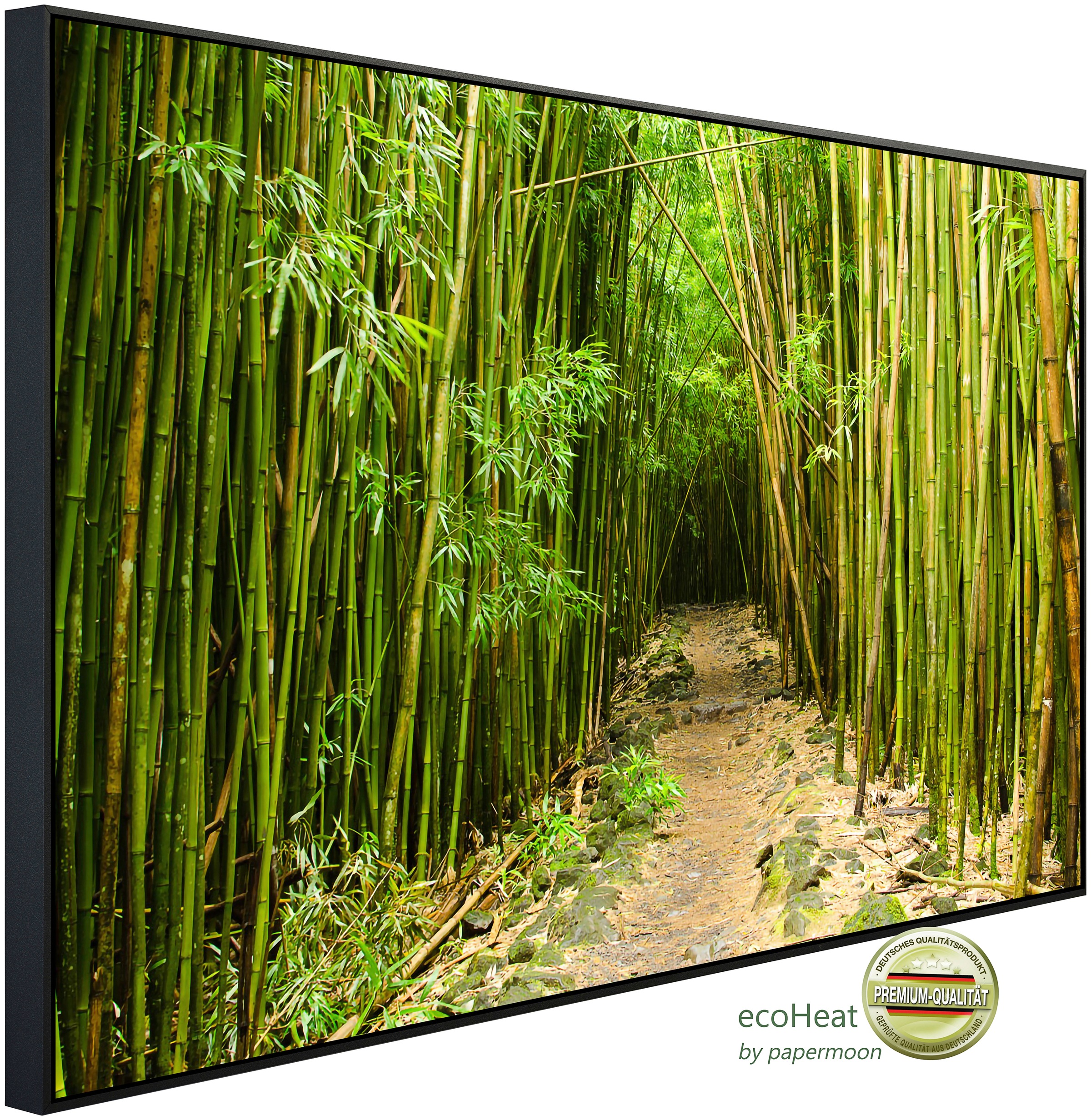 Papermoon Infrarotheizung »Bambuswald Hawaii«, sehr angenehme Strahlungswär günstig online kaufen