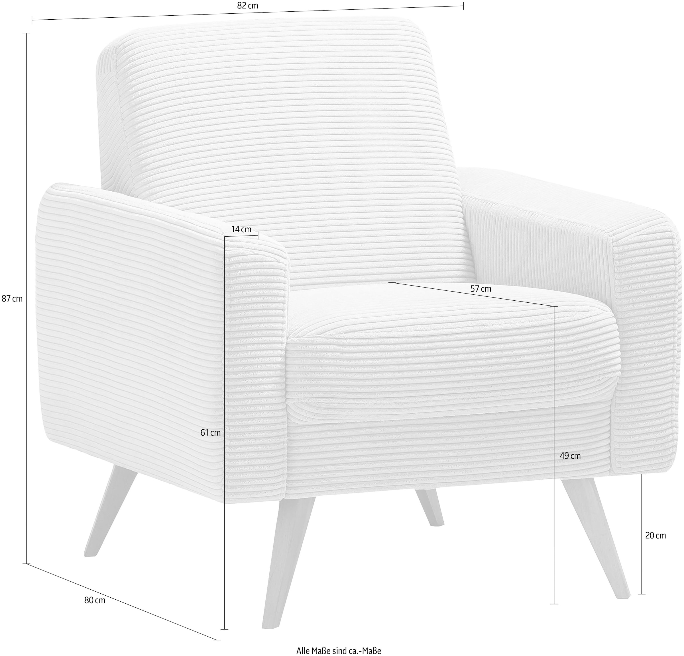 exxpo - sofa fashion Sessel »Samso« auf Raten bestellen